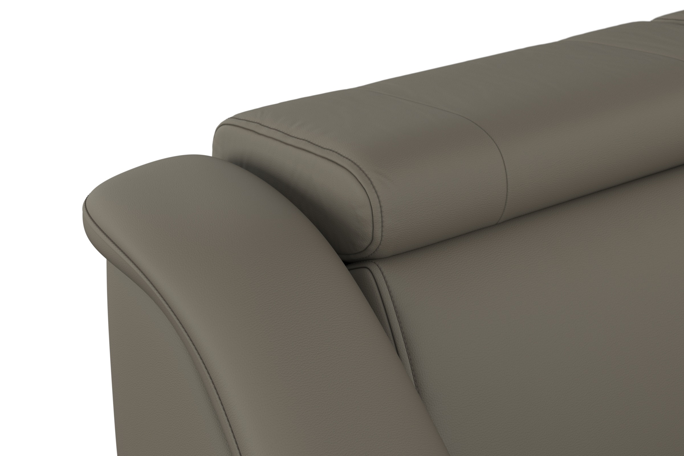 sit&more Ecksofa »Freetown L-Form«, inklusive Kopfteilverstellung und komfortablem Federkern