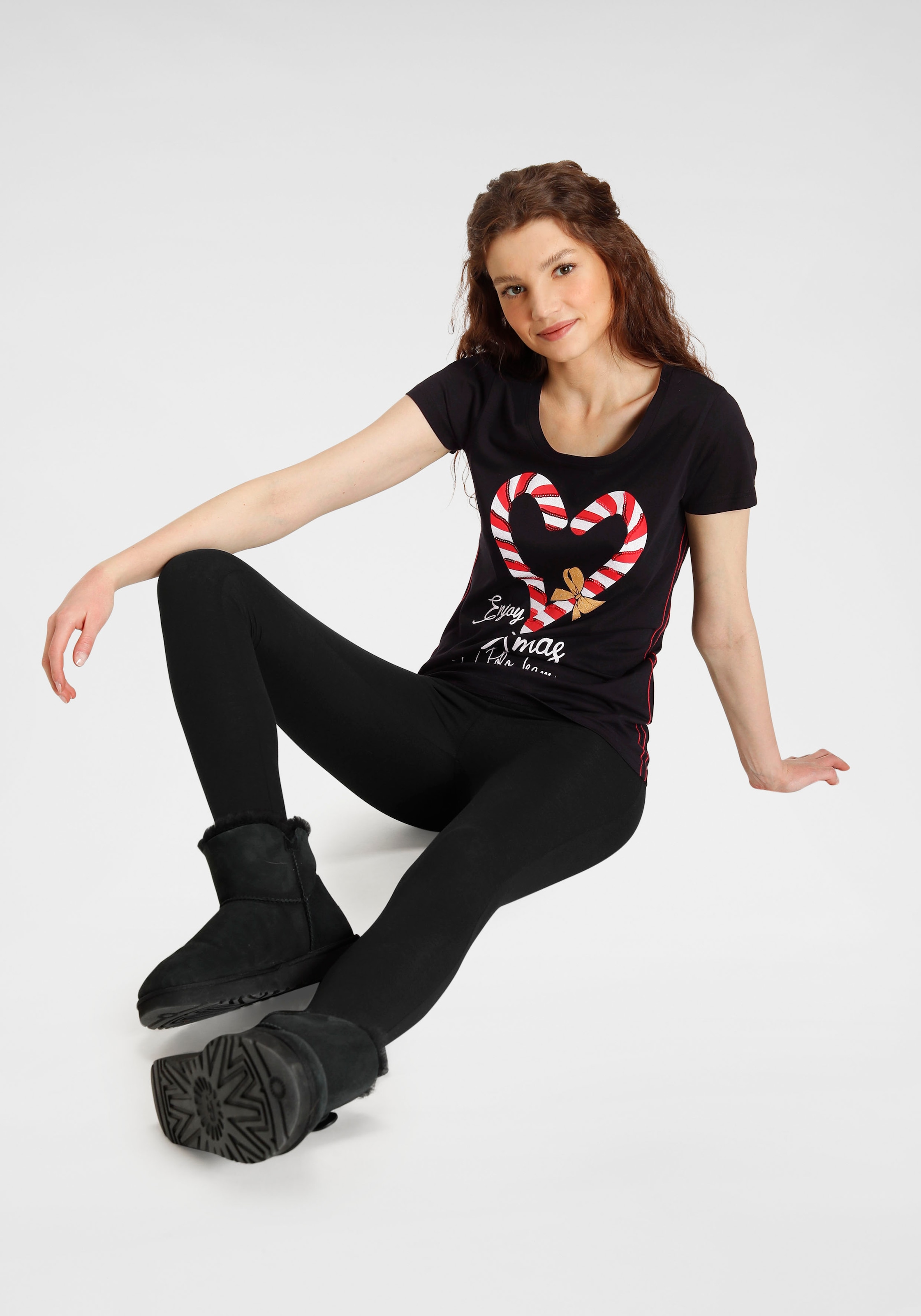 Flashlights Leggings  Figurbetont