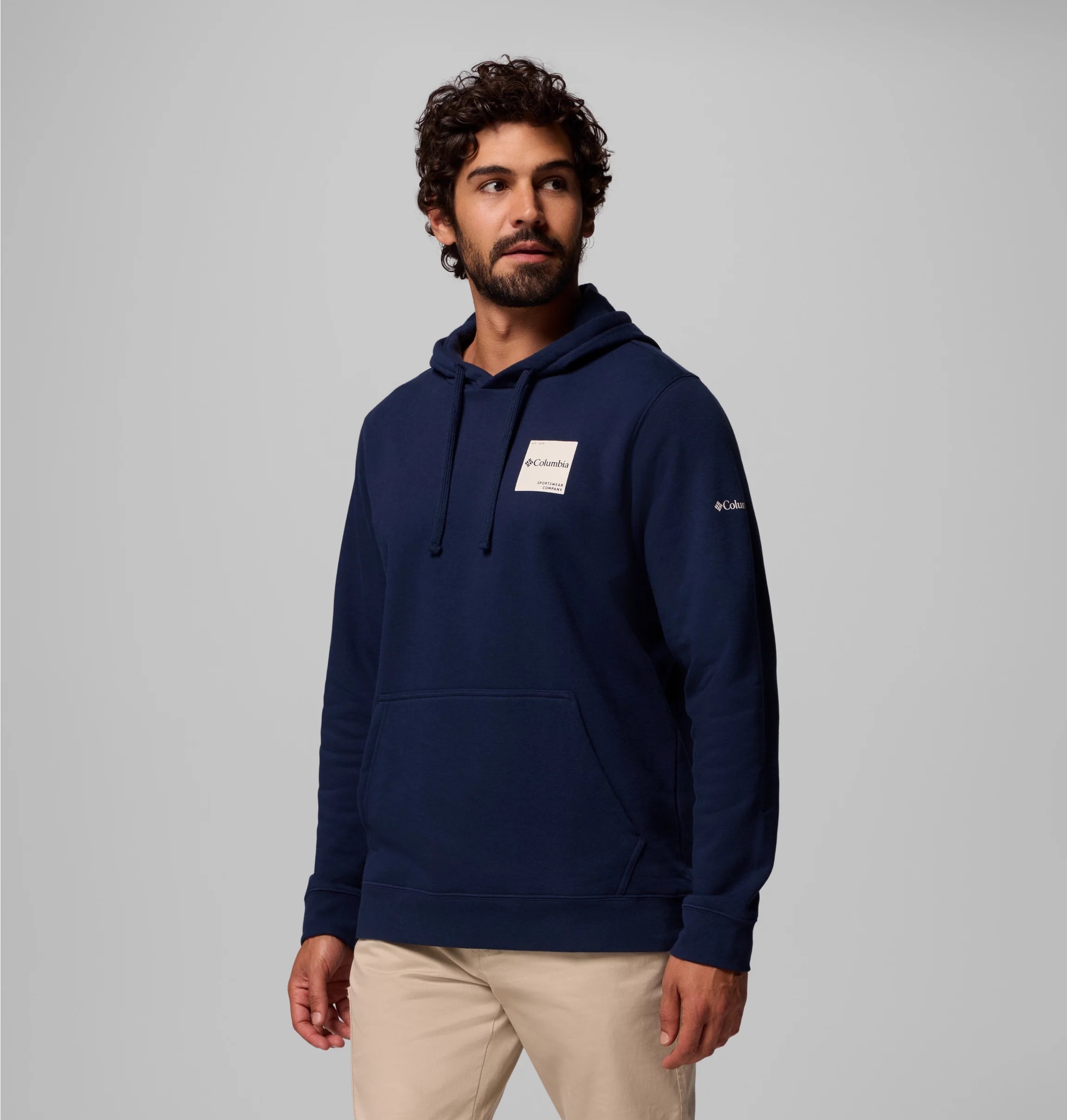 Columbia Kapuzensweatshirt »Columbia Trek™ Hoodie«, mit Kordelzug, Langarm, aus Baumwollmischung
