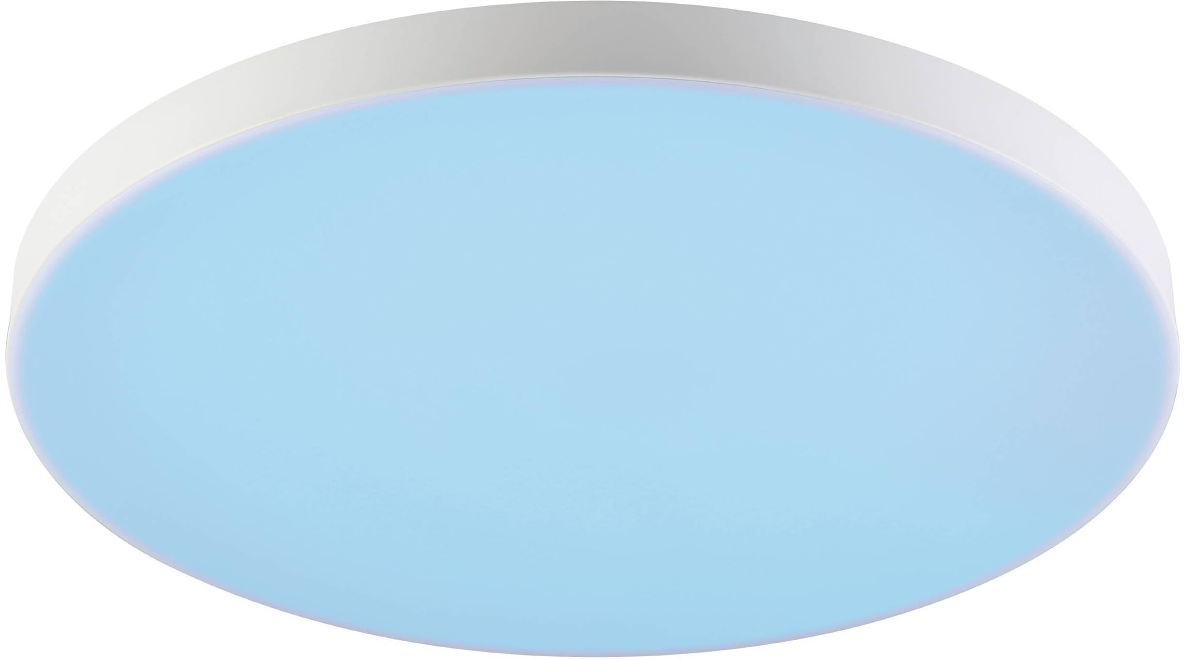 EGLO LED-Deckenleuchte »TURCONA-Z«, (1 St.) in weiß aus Stahl, Alu / inkl. LED fest integriert - 22,4 Watt, Durchm. ca. 45 cm