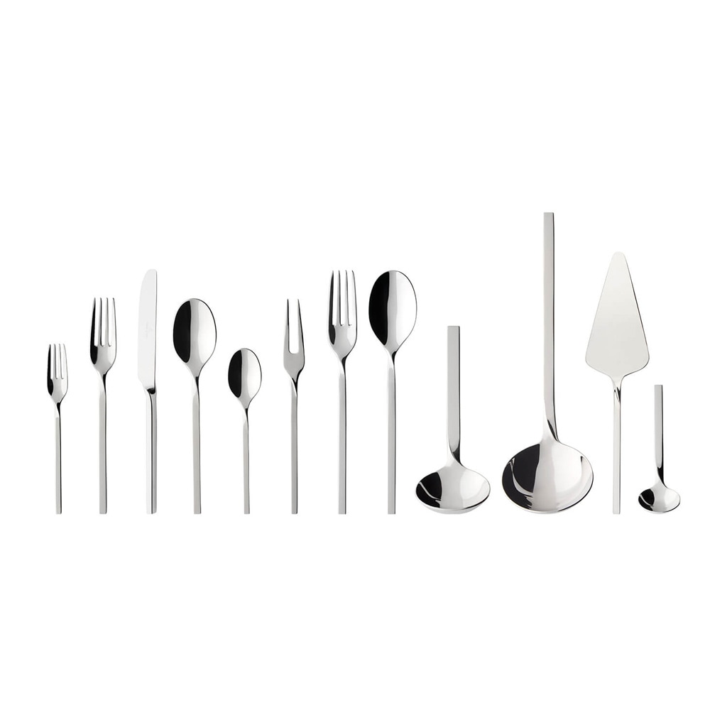 Villeroy & Boch Besteck-Set »Tafelbesteck NewWave 70er Set silber« günstig online kaufen