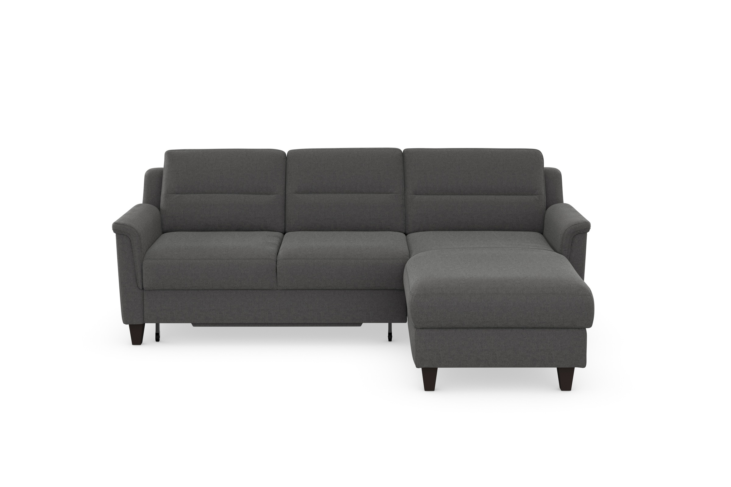 sit&more Ecksofa »Farö L-Form«, inklusive Federkern, wahlweise mit Bettfunktion und Bettkasten