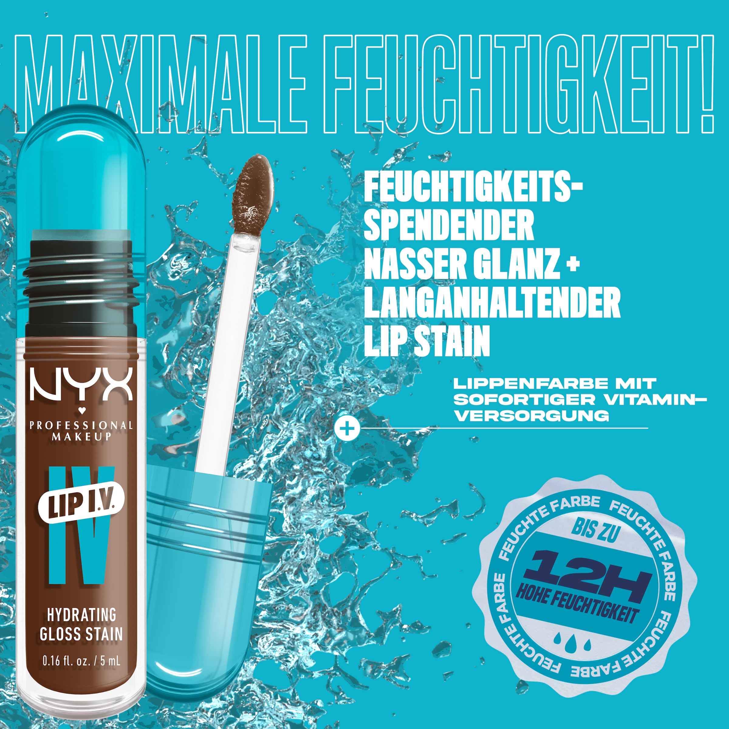 NYX Lipgloss »NYX Professional Makeup Lip IV Gloss Serum Lipgloss«
