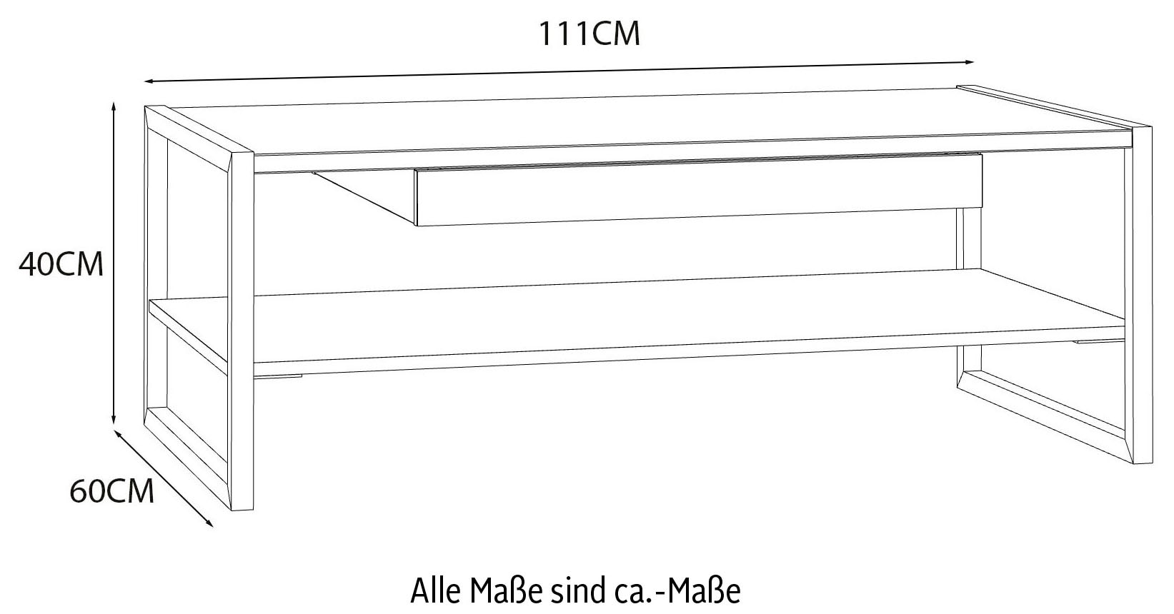 FORTE Couchtisch