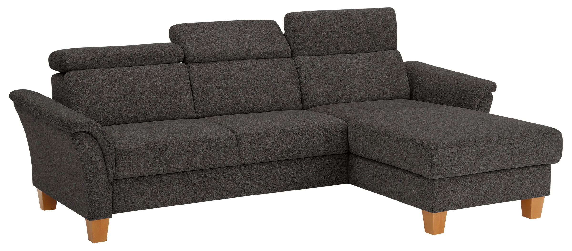 Home affaire Ecksofa »Conville L-Form«, Federkern, wahlweise mit Bettfunktion und Bettkasten bzw. Stauraum