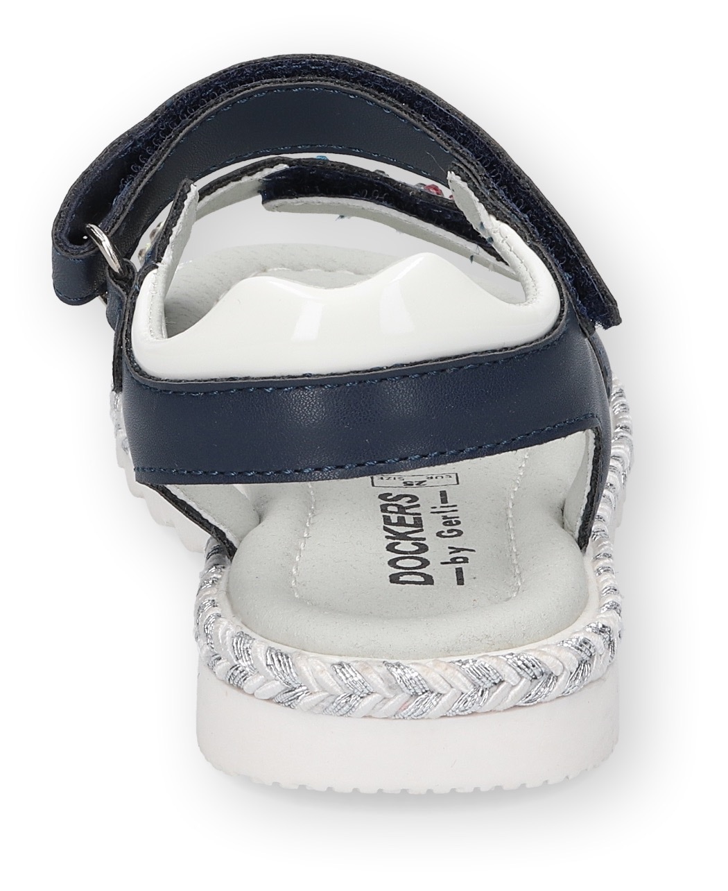 Dockers by Gerli Sandale, Plateausandale, Klettschuh mit Herzenapplikation