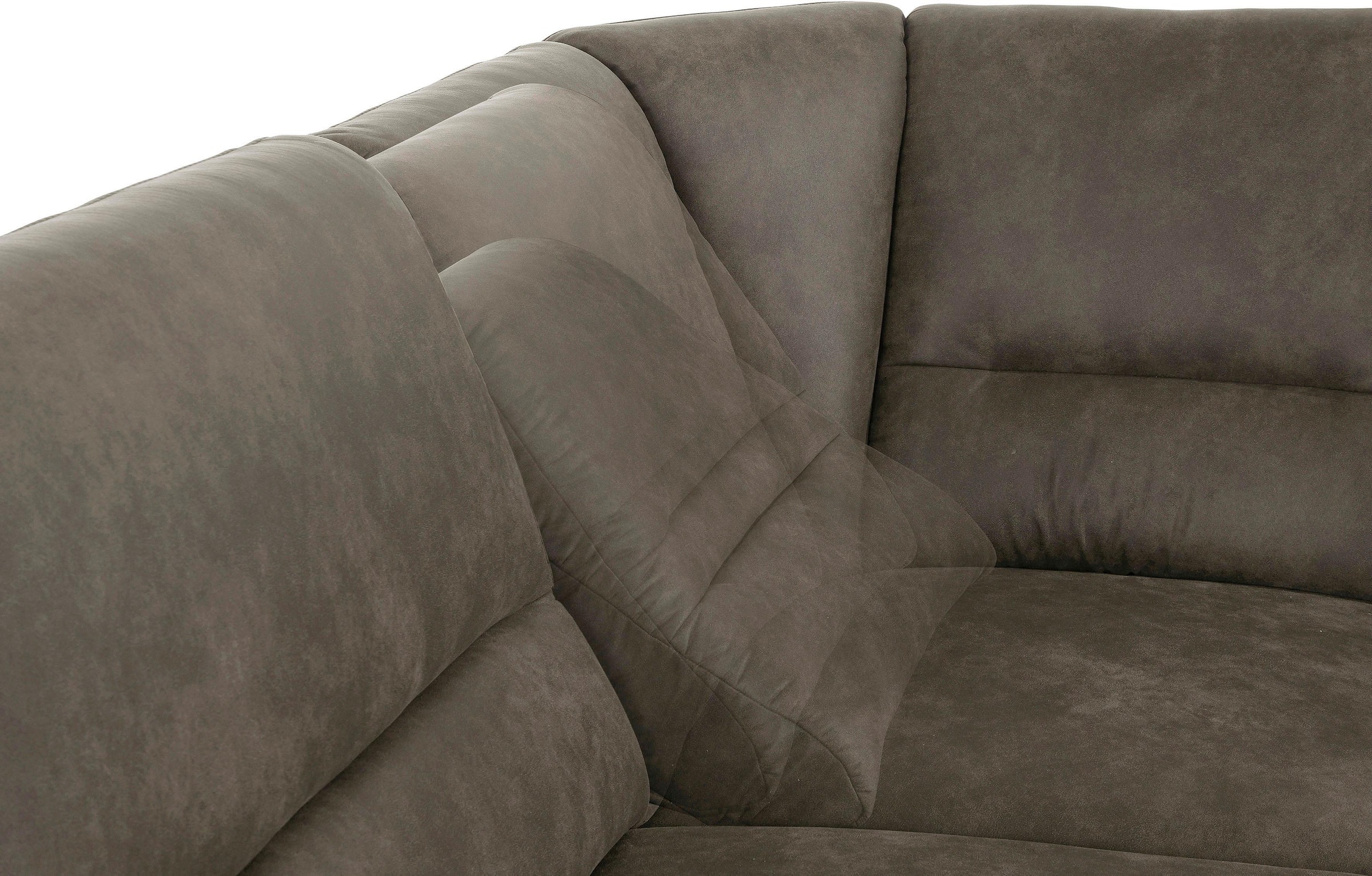 sit&more Wohnlandschaft »Cardoso U-Form«, mit Federkern und Kopfstützen, mit Bettfunktion und Relaxfunktion