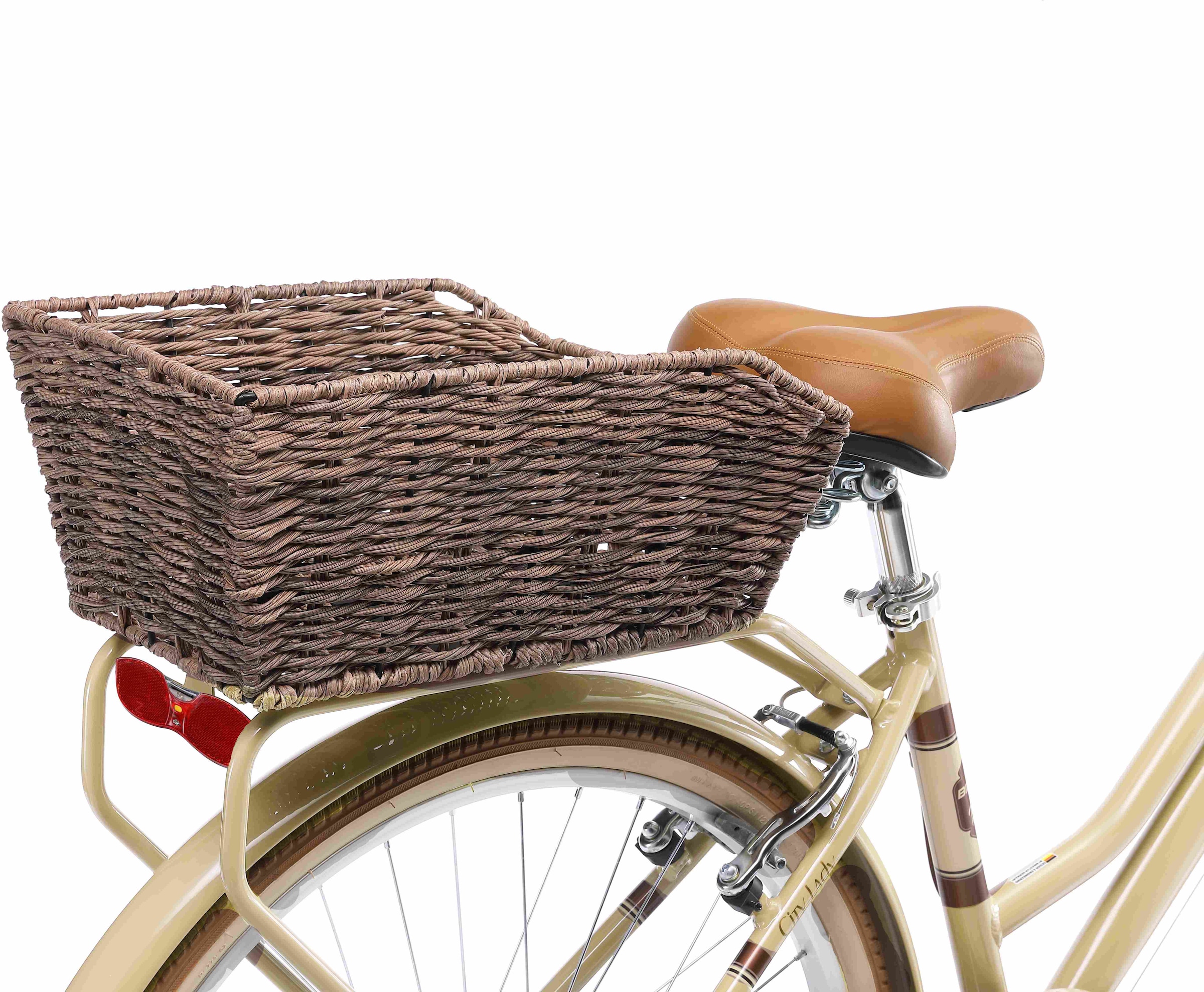 Bikestar Cityrad, 7 Gang, Shimano, RD-TY21 Schaltwerk, Kettenschaltung, für Damen, Kettenschaltung