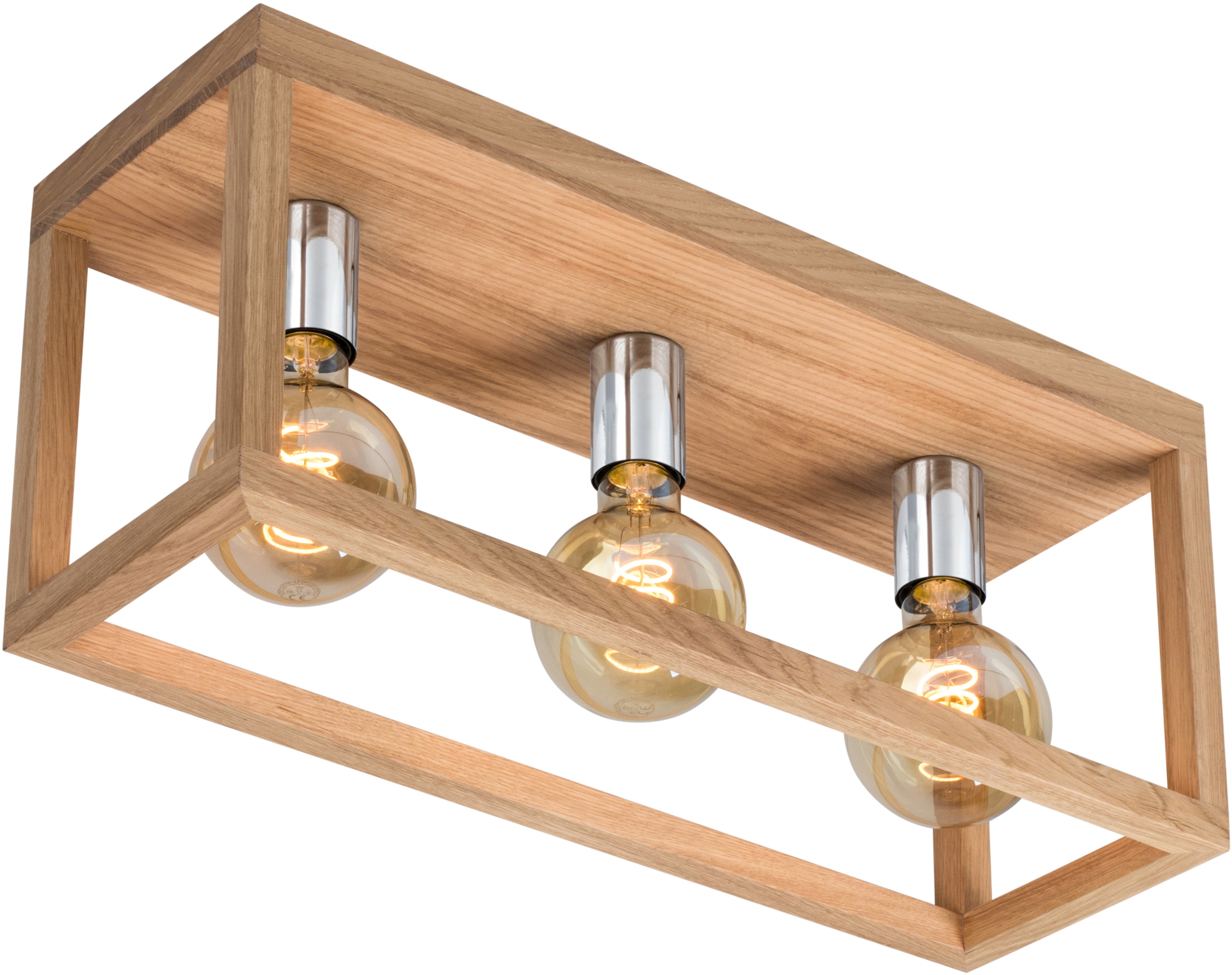SPOT Light Deckenleuchte »KAGO«, 3 flammig, Leuchtmittel E27   ohne Leuchtm günstig online kaufen