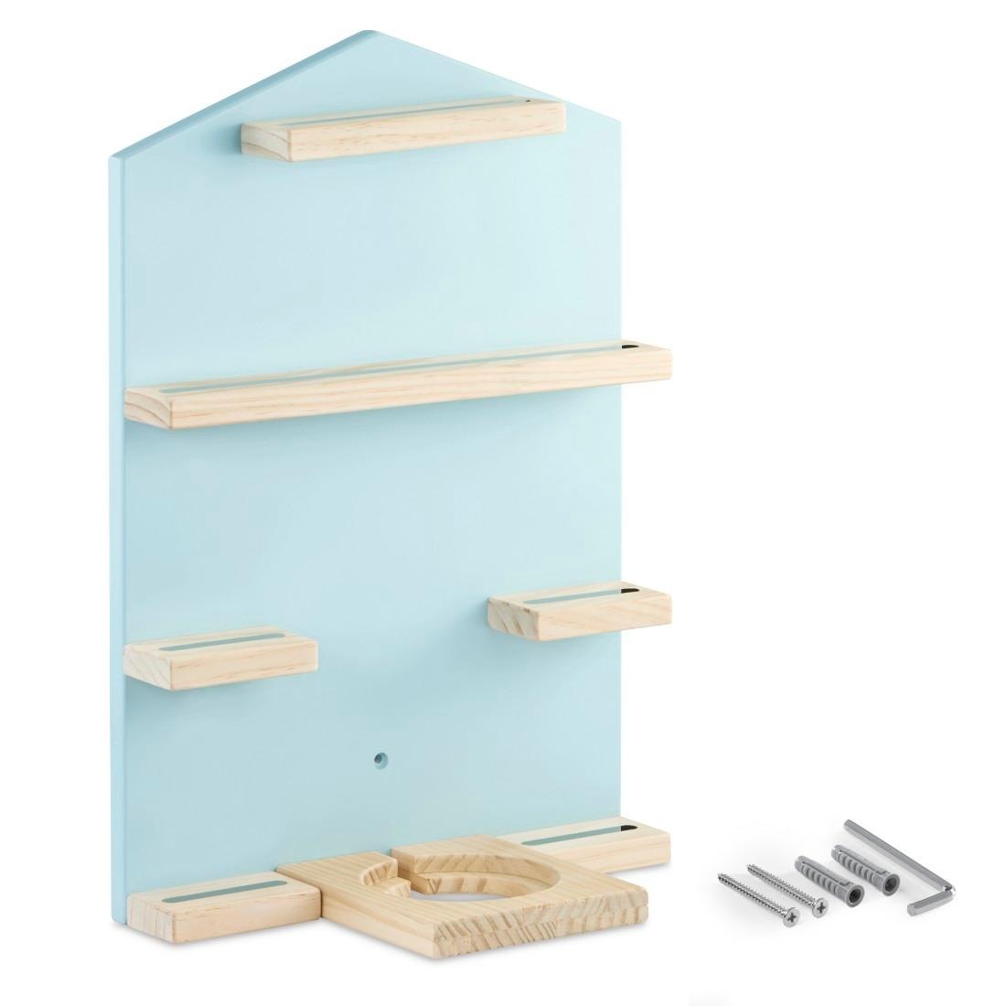 Hama Wandregal »Regal für Toniebox® und Tonies® “Haus“, magnetische Aufbewahrung«