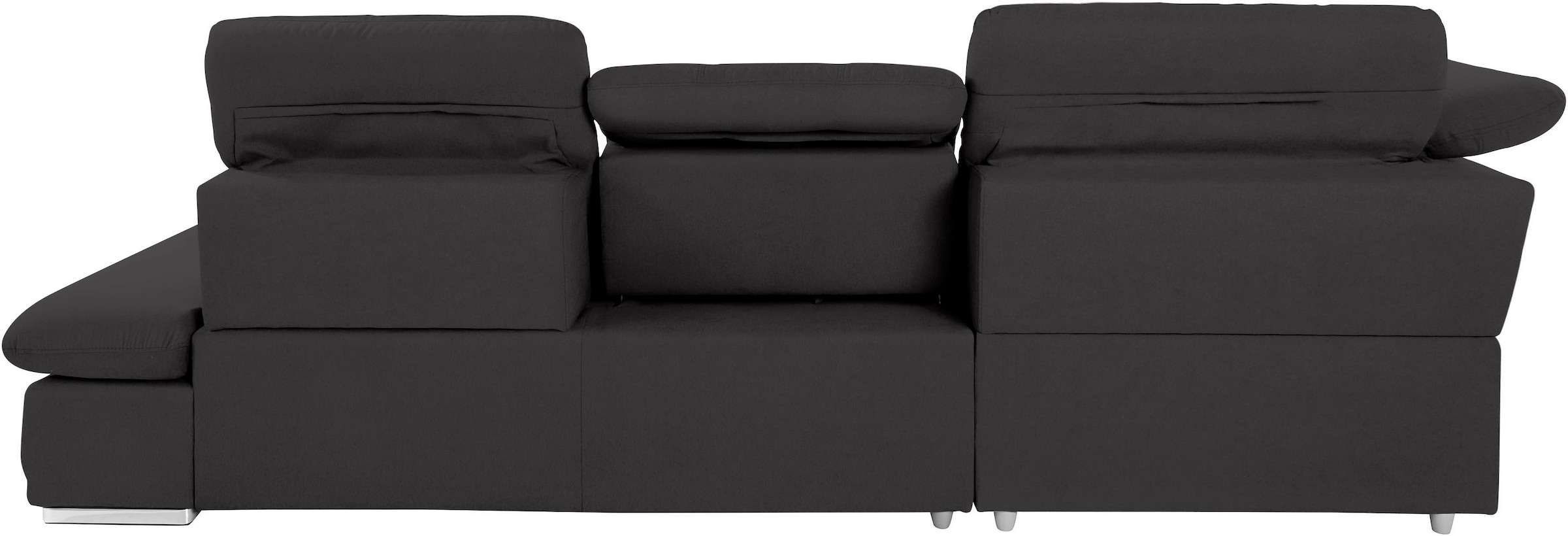 COTTA Ecksofa »Holiday L-Form mit Sitztiefen-, Armteil- und Kopfteilverstellung« wahlweise mit Bettfunktion & Bettkasten