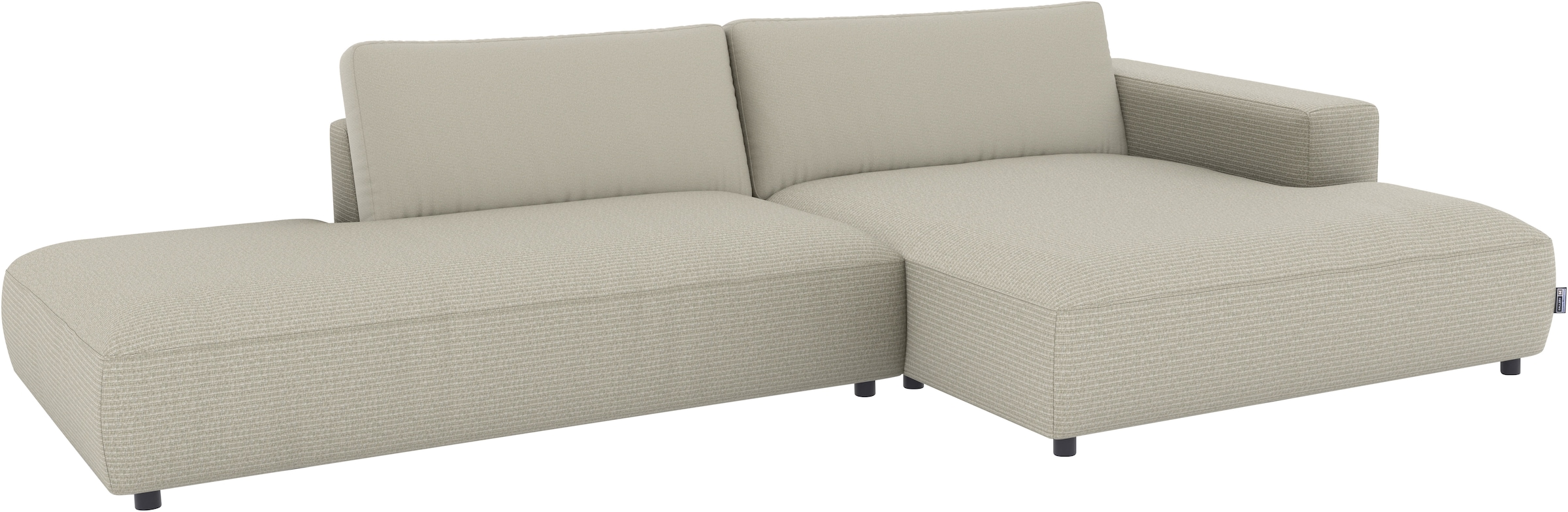 Musterring Ecksofa »Lucia«, verschiedene Farben, großer Longchair mit Armlehne, B330 x T190 cm
