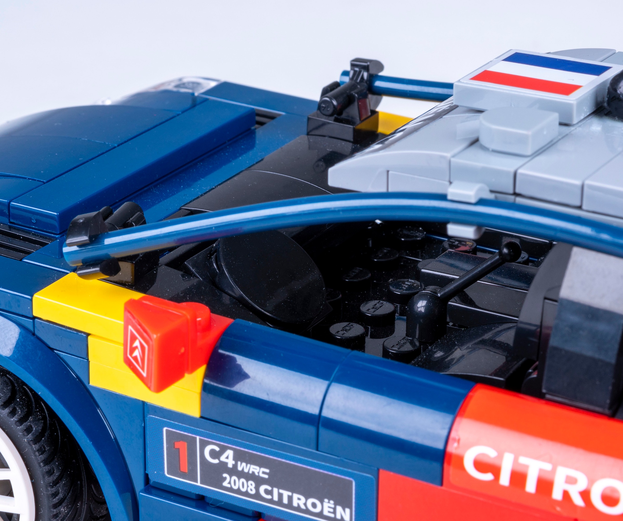 Jamara RC-Auto »CaDA, 2008 Citroën C4 WRC 1:20 2,4GHz Bricks«