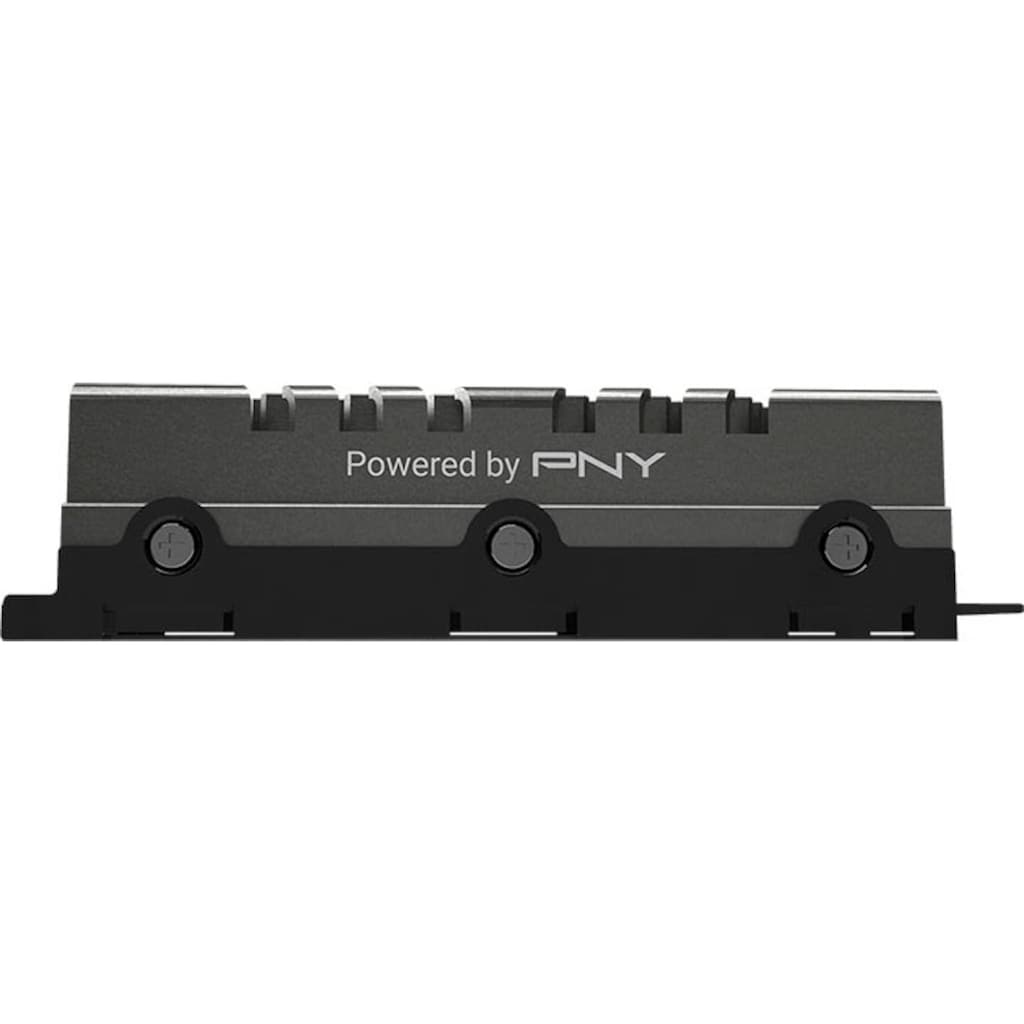 PNY interne SSD »XLR8 CS3140 M.2 NVMe Gen4 mit Heatsink«, Anschluss M.2 (2880)-PCI Express 4.0, Gaming