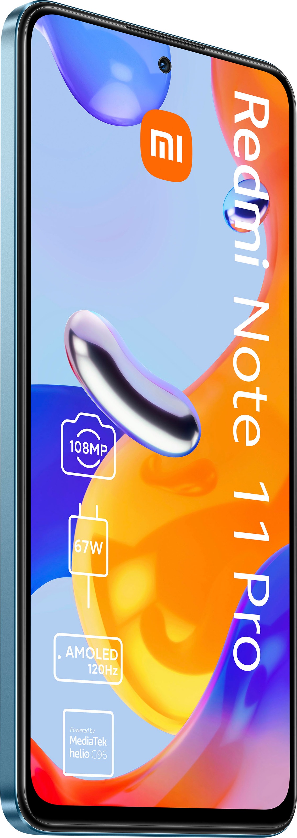 Xiaomi Smartphone »Redmi Note 11 Pro«, Star Blue, 16,94 cm/6,67 Zoll, 128 GB Speicherplatz, 108 MP Kamera