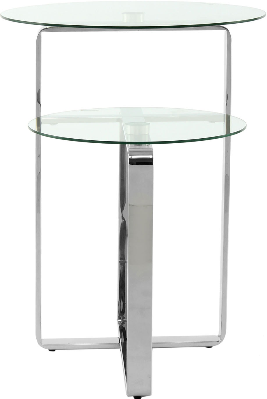 Kayoom Beistelltisch »Catrice 125, Ausgefallenes Gestell aus stabilem Edels günstig online kaufen