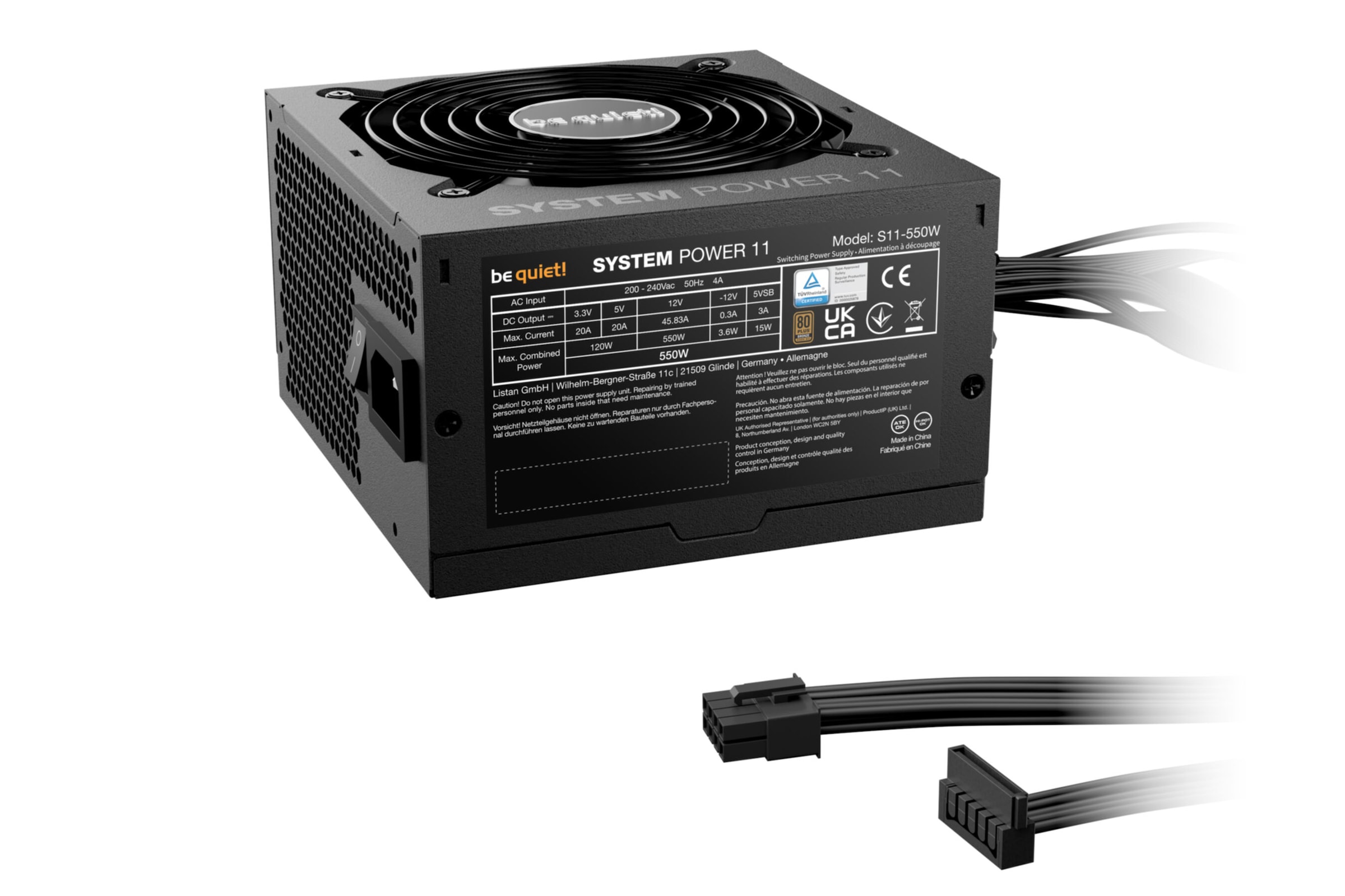 be quiet! Netzteil »System Power 11 550W«