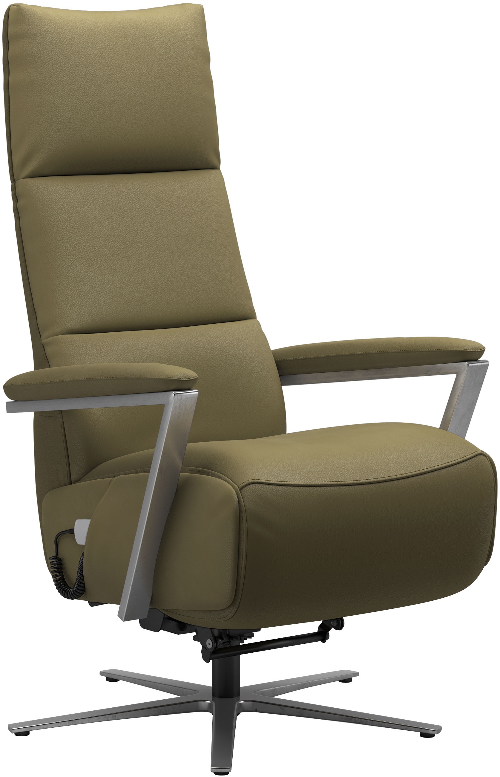 sit&more TV-Sessel »Vario Comfort, inkl. Kopfteilverstellung & 360° Drehfunktion«, inkl. Herz-Waage-Funktion & 3 Motoren, Höhe der Armlehnen 62cm