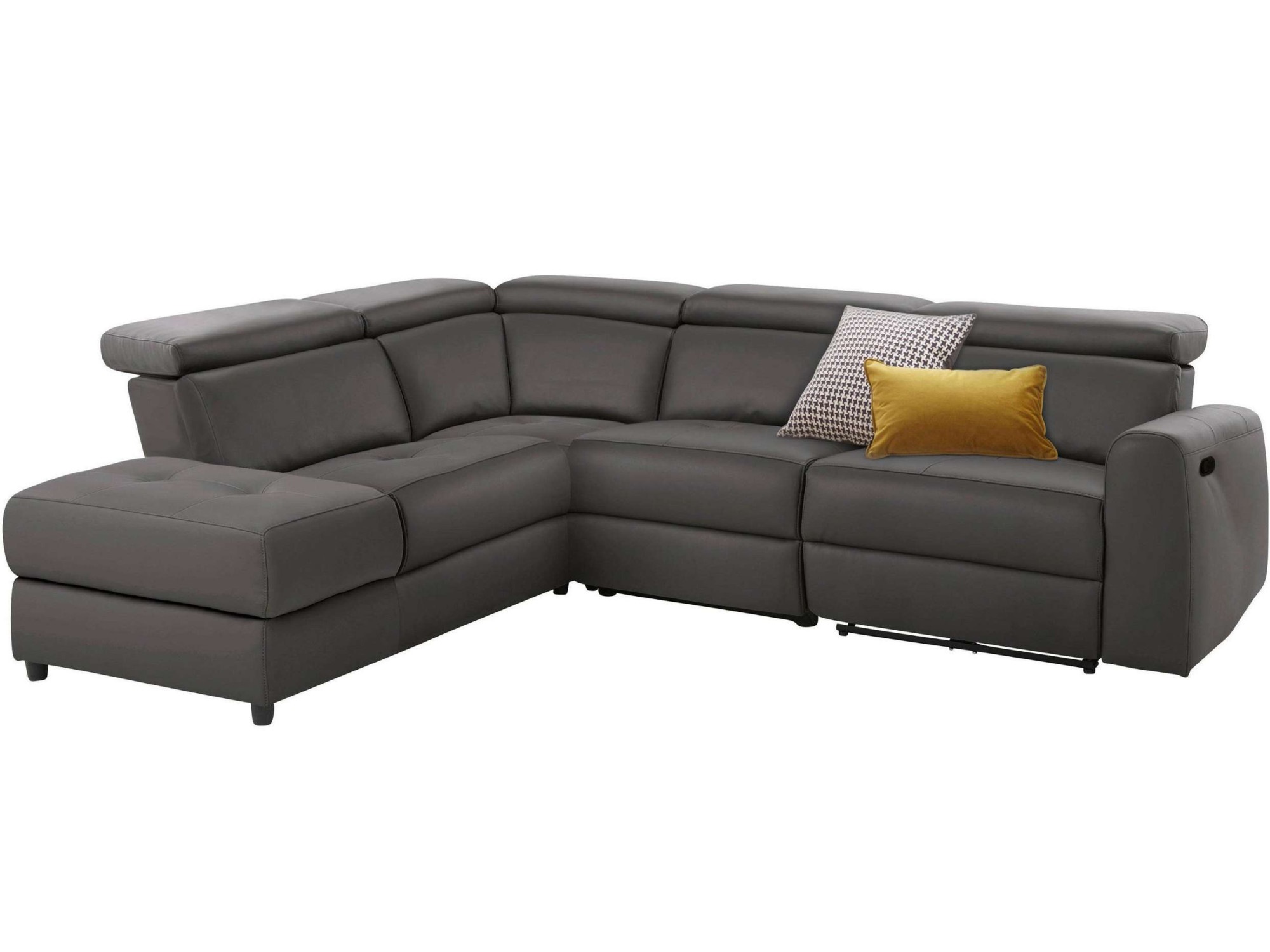 Home affaire Ecksofa »Sentrano, L-Form,«, 273 cm, man. o. elektr. Relaxfunktion und USB/Kopfverstellung