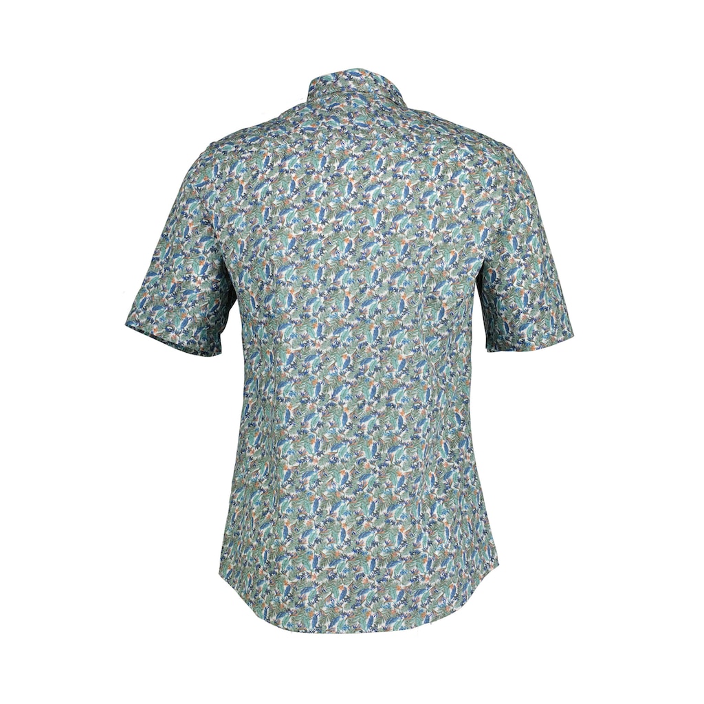 LERROS Kurzarmhemd »LERROS Halbarmhemd mit floralem Print«