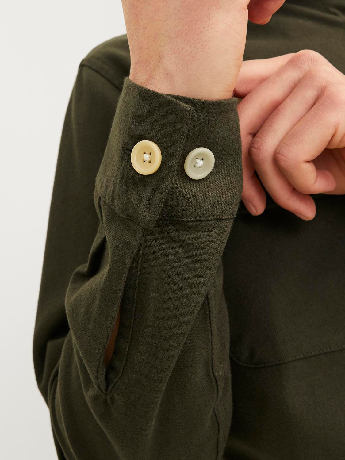 Jack & Jones Langarmhemd »JJEDARREN OVERSHIRT LS NOOS«