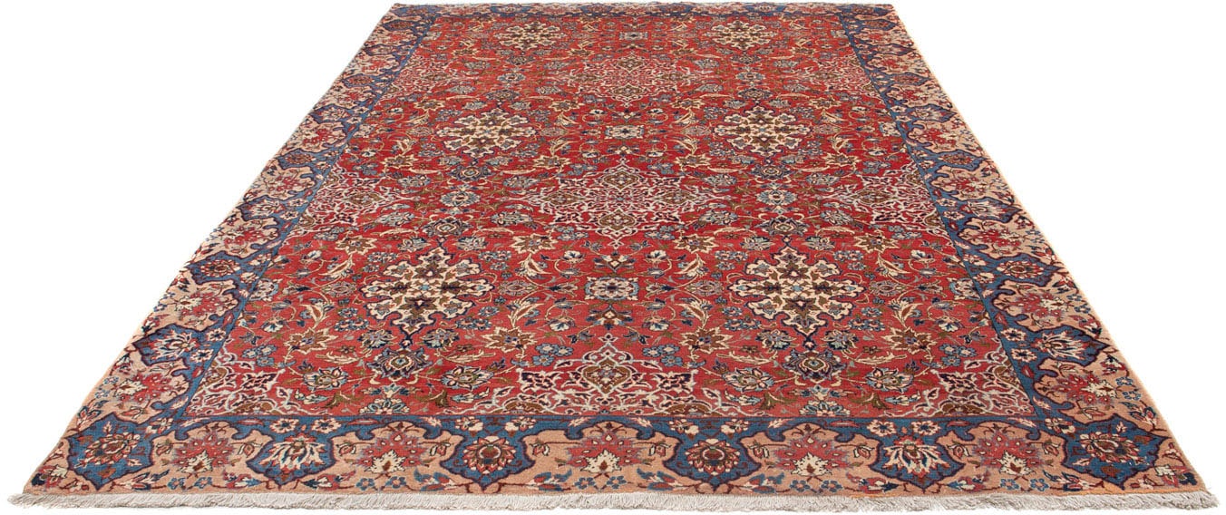 morgenland Wollteppich »Isfahan Medaillon Rosso 322 x 202 cm«, rechteckig, günstig online kaufen