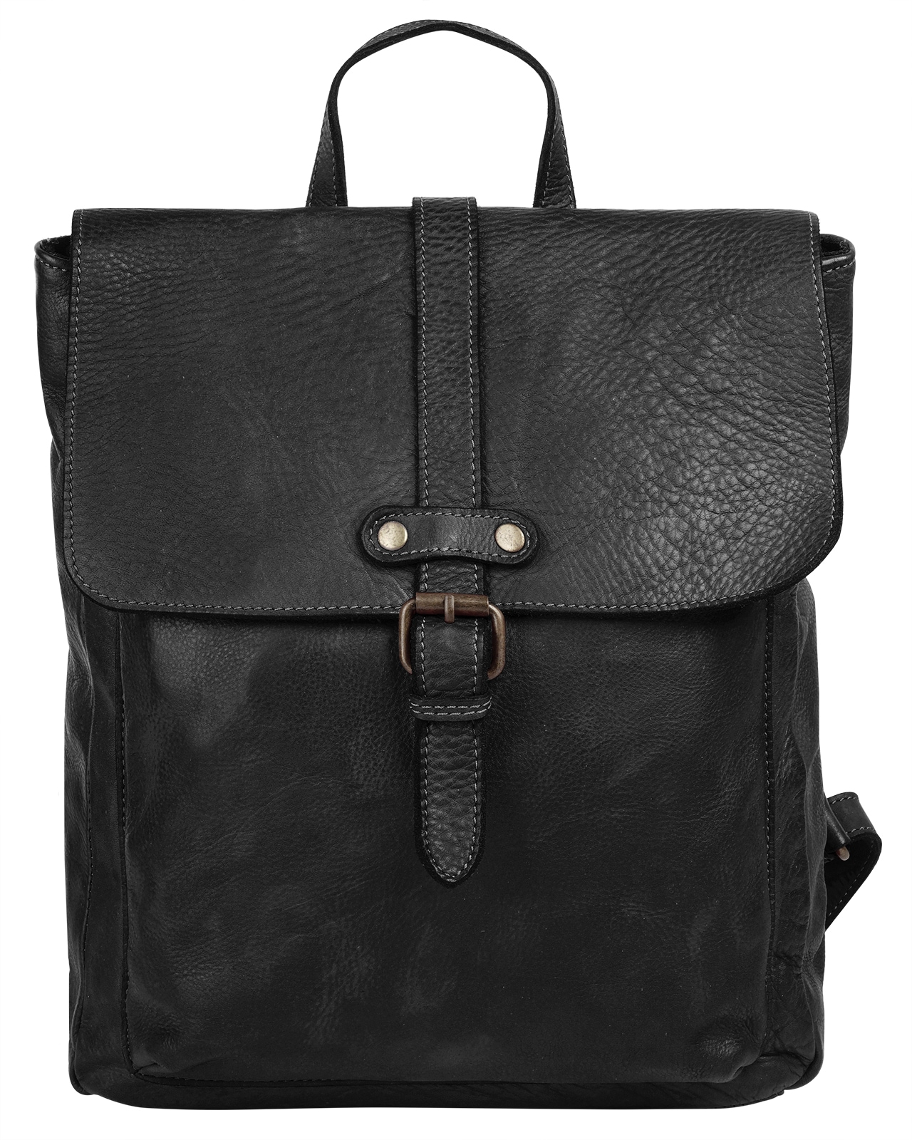 Samantha Look Cityrucksack, Echt Leder, Made in Italy