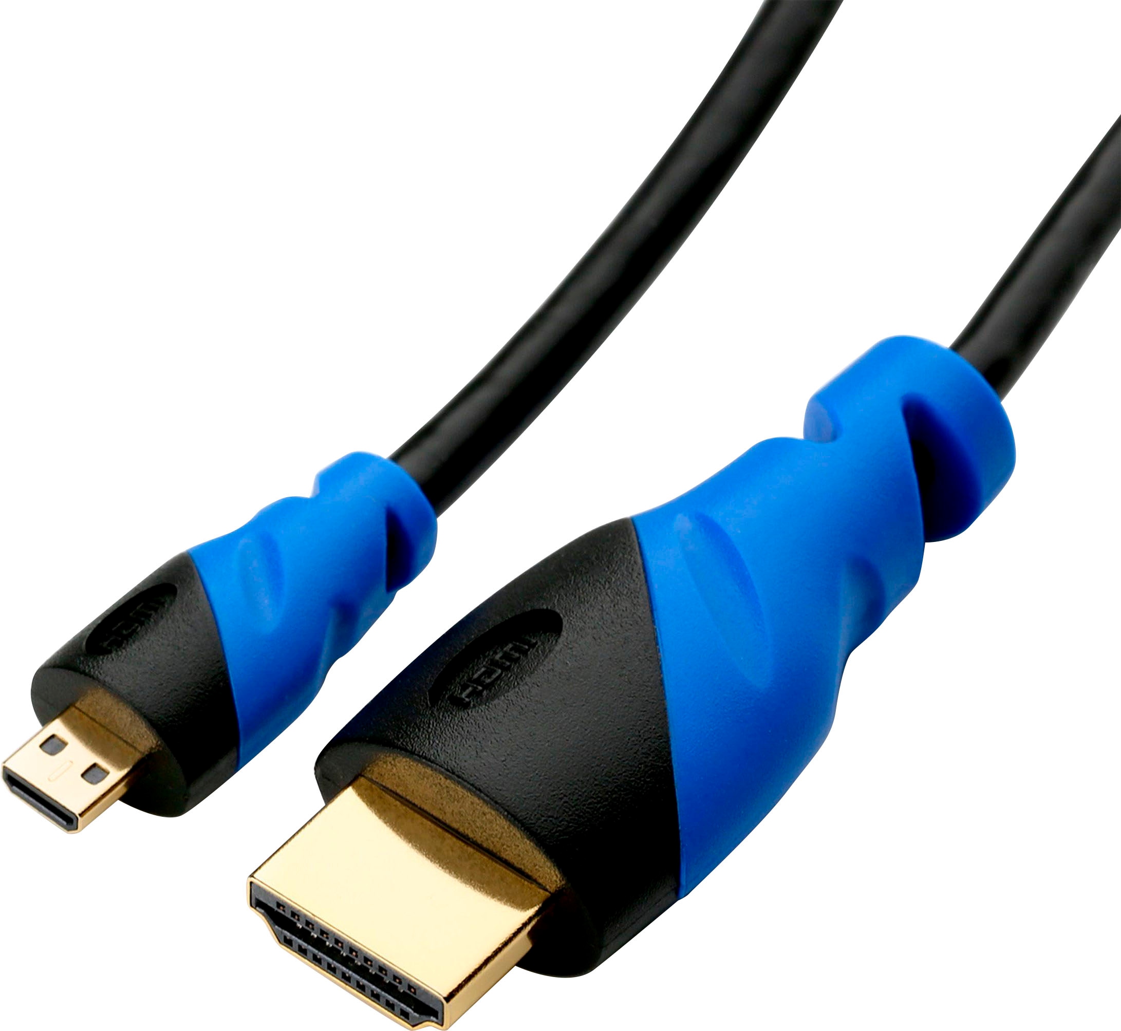 CSL Audio- & Video-Kabel »HDMI Kabel, 3-fach geschirmt, verschiedene Längen«, HDMI, 200 cm