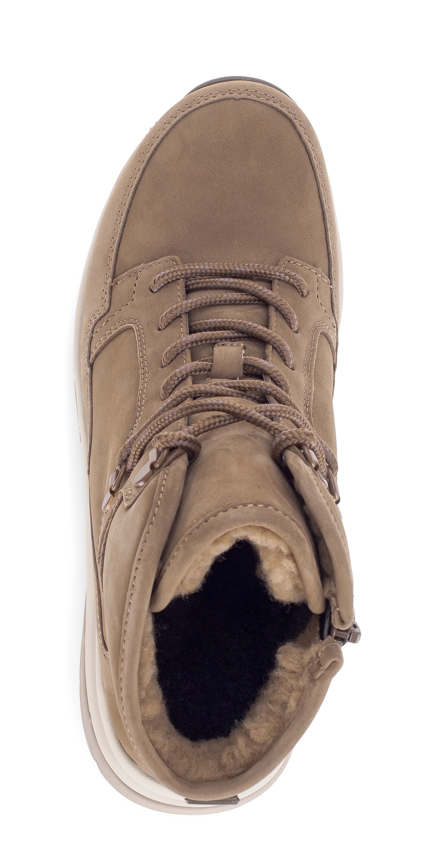 Gabor Rollingsoft Schnürboots  , Keilabsatz, Stiefelette, mit Haken, im Bergsteiger-Look