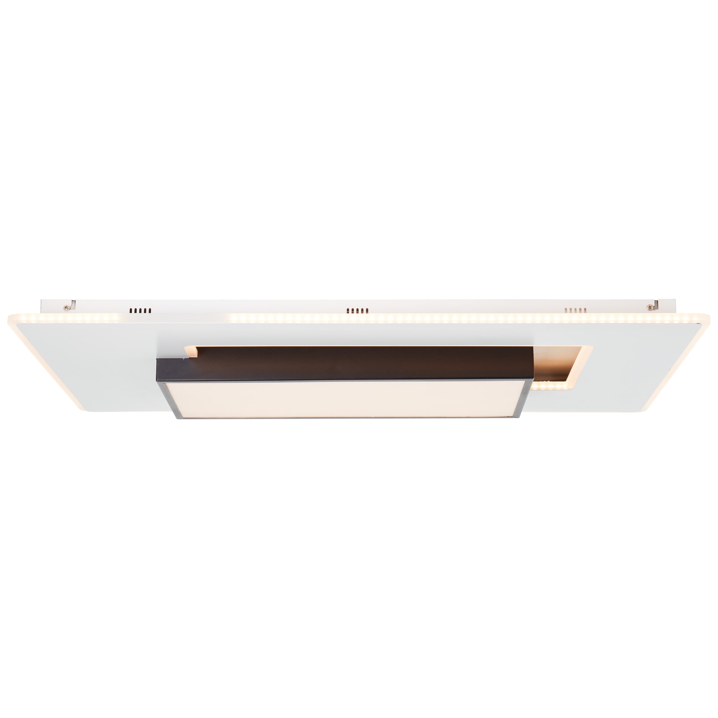 Brilliant LED Deckenleuchte »Hutson«, 1 flammig, 80 x 50 cm, dimmbar, CCT, günstig online kaufen