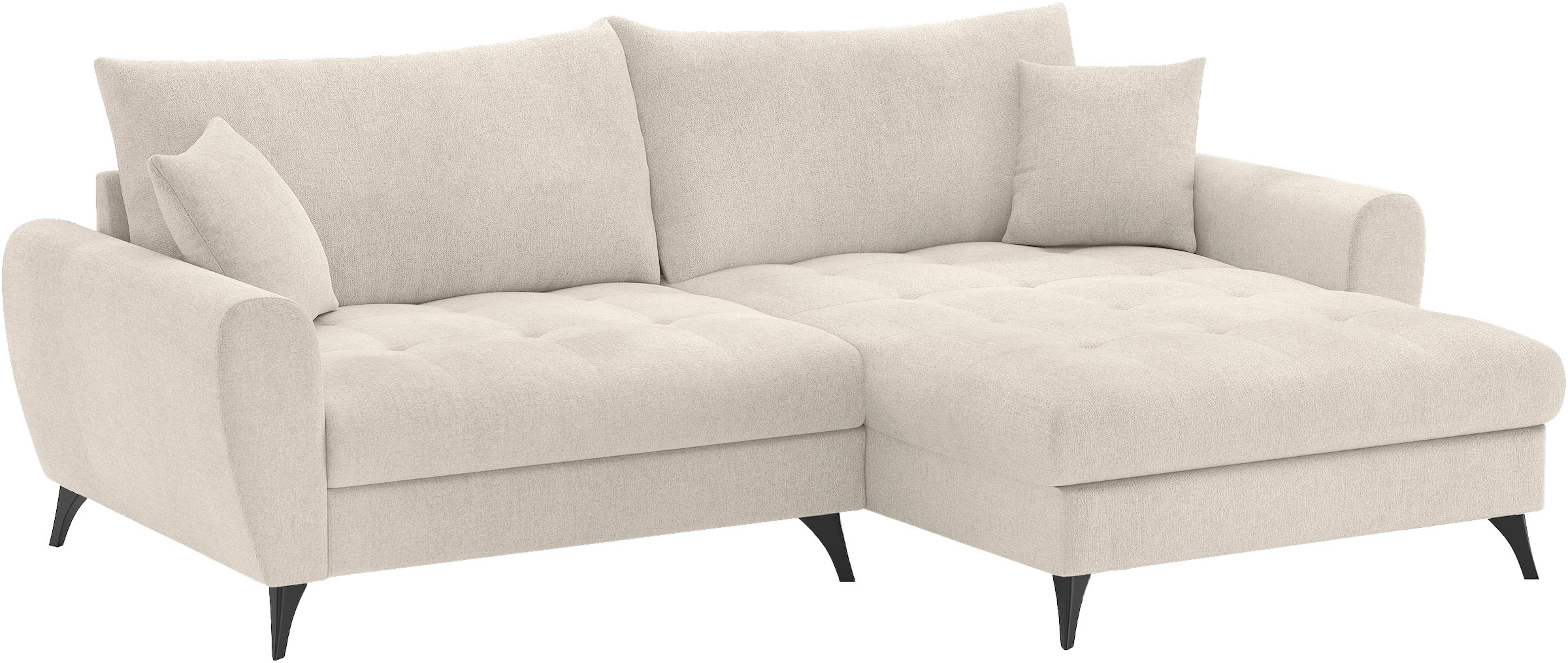Mr. Couch Ecksofa "Blackburn II, L-Form" Mit Kaltschaumpolsterung bis 140 k günstig online kaufen