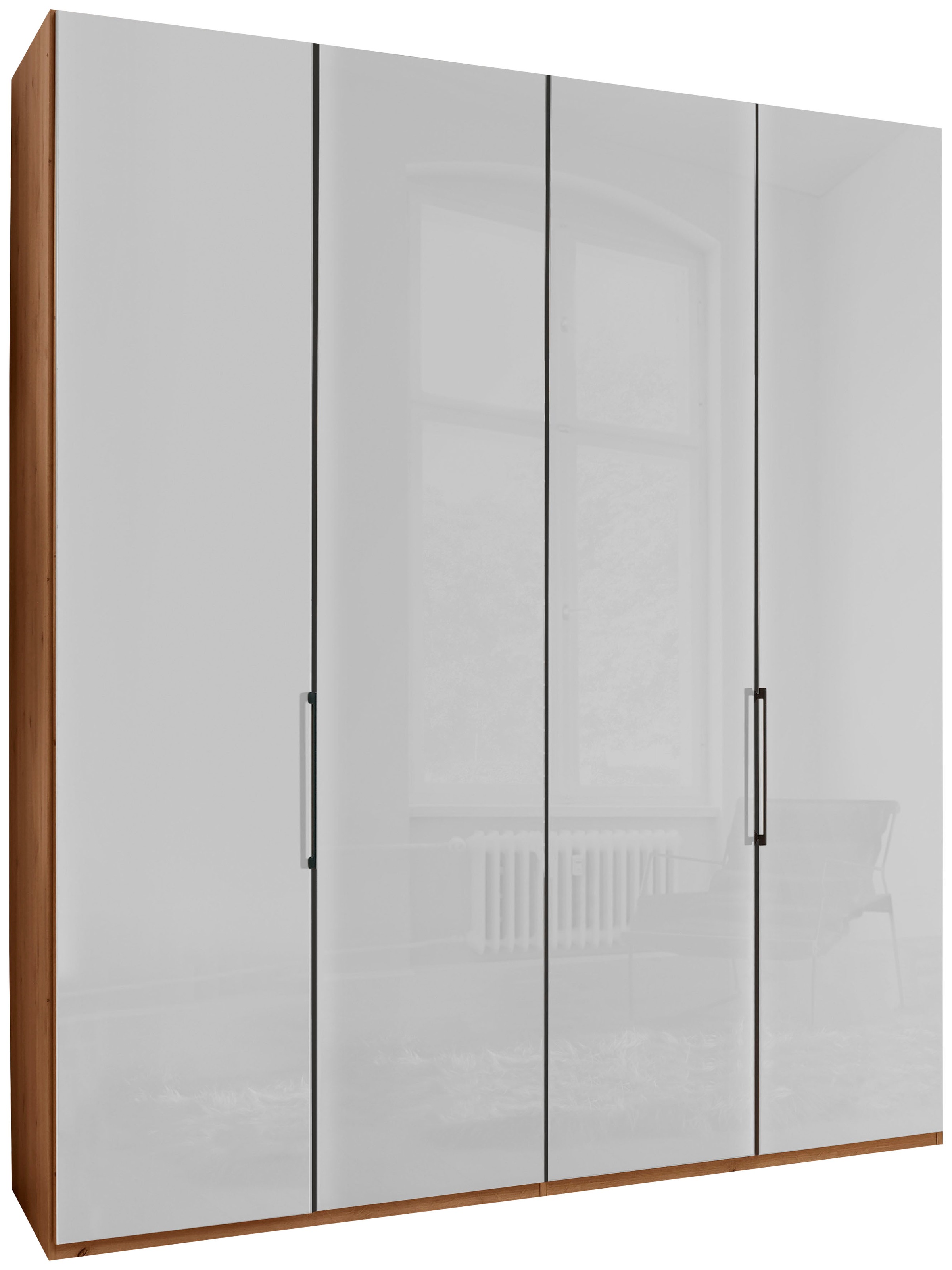 WIEMANN Drehtürenschrank "Monaco, Made in Germany, edle Glasfront, in versc günstig online kaufen