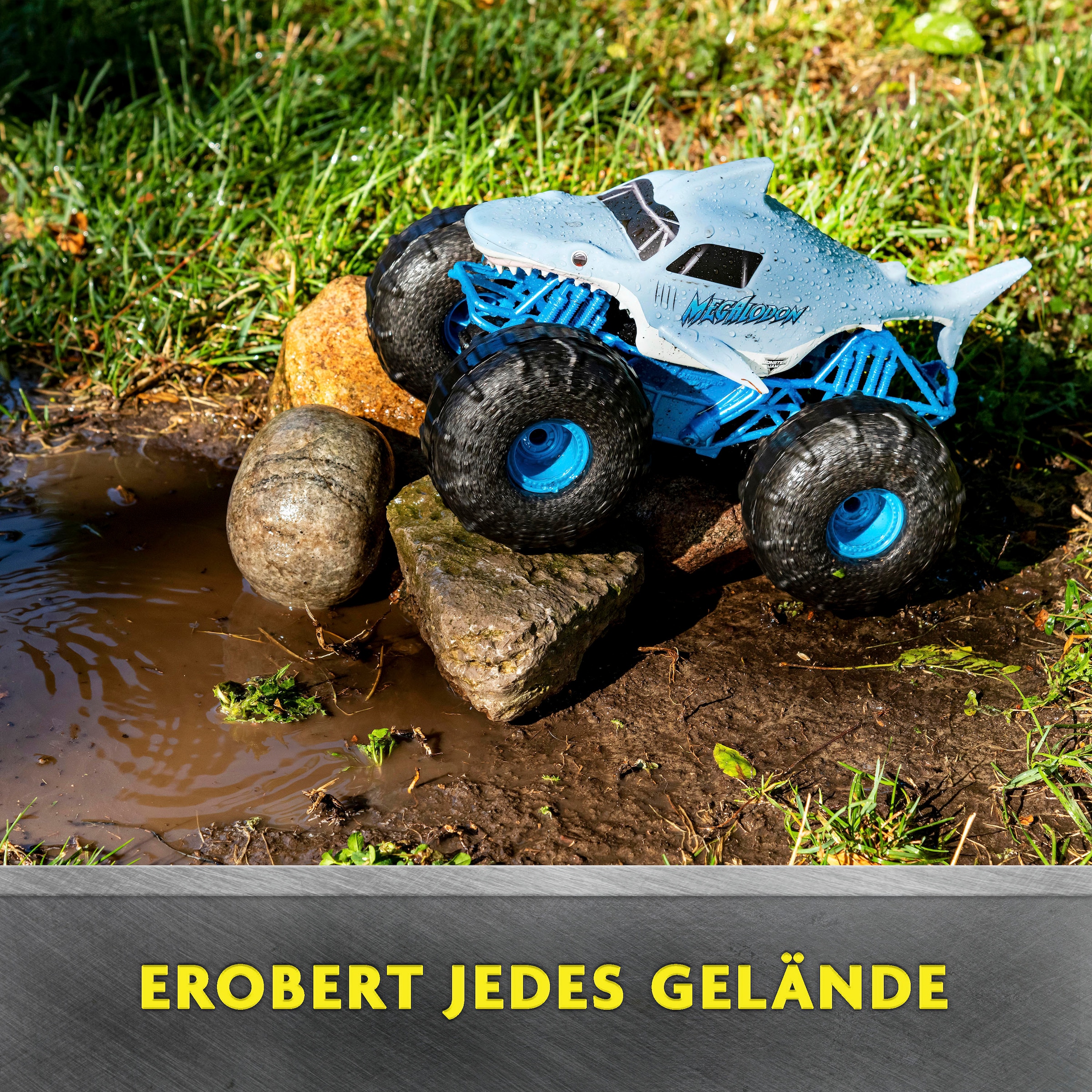 Spin Master RC-Auto »Monster Jam - Megalodon Storm«, für Land und Wasser