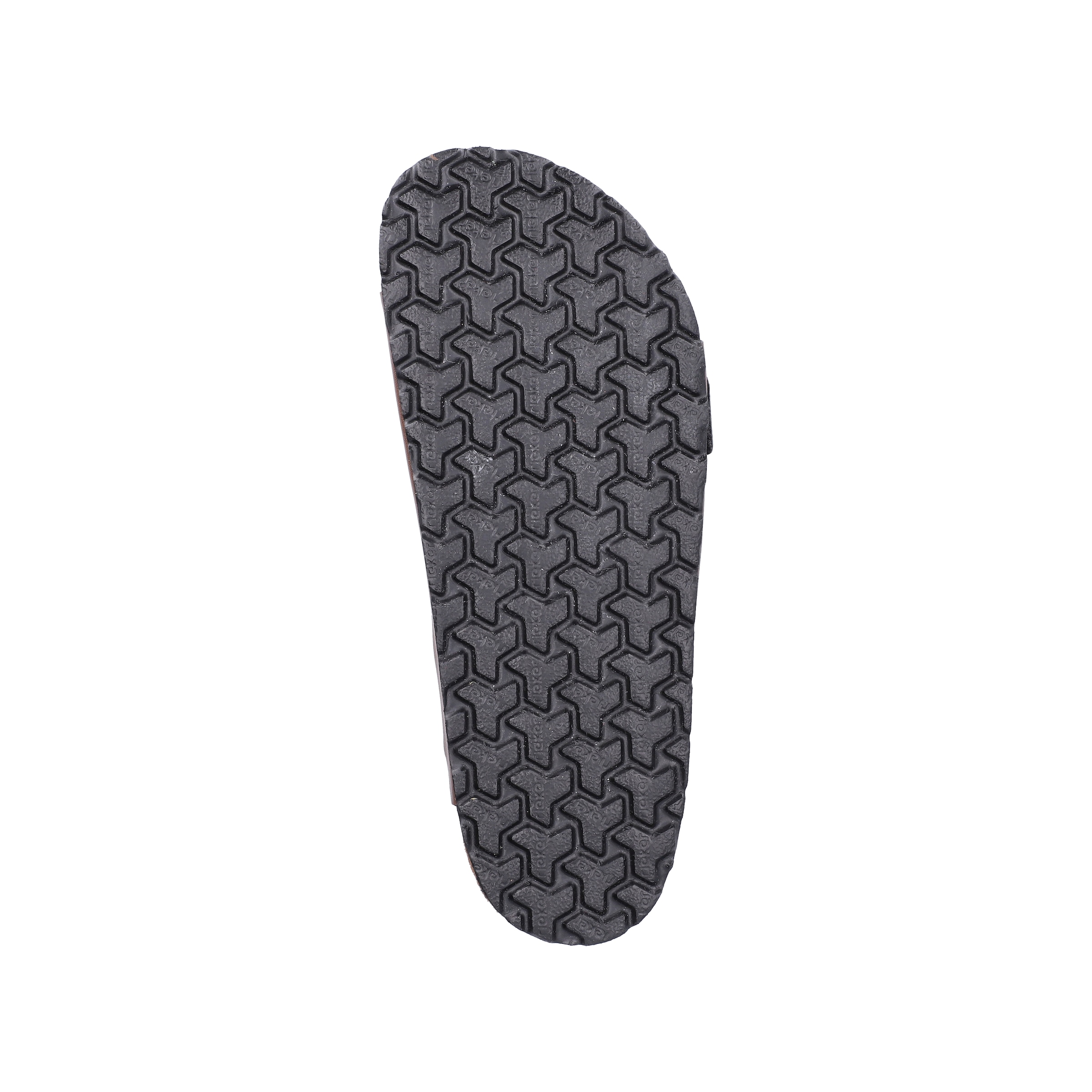 Rieker Pantolette  Sommerschuh, Schlappen, Hausschuh, mit zwei Schnallenverschlüssen