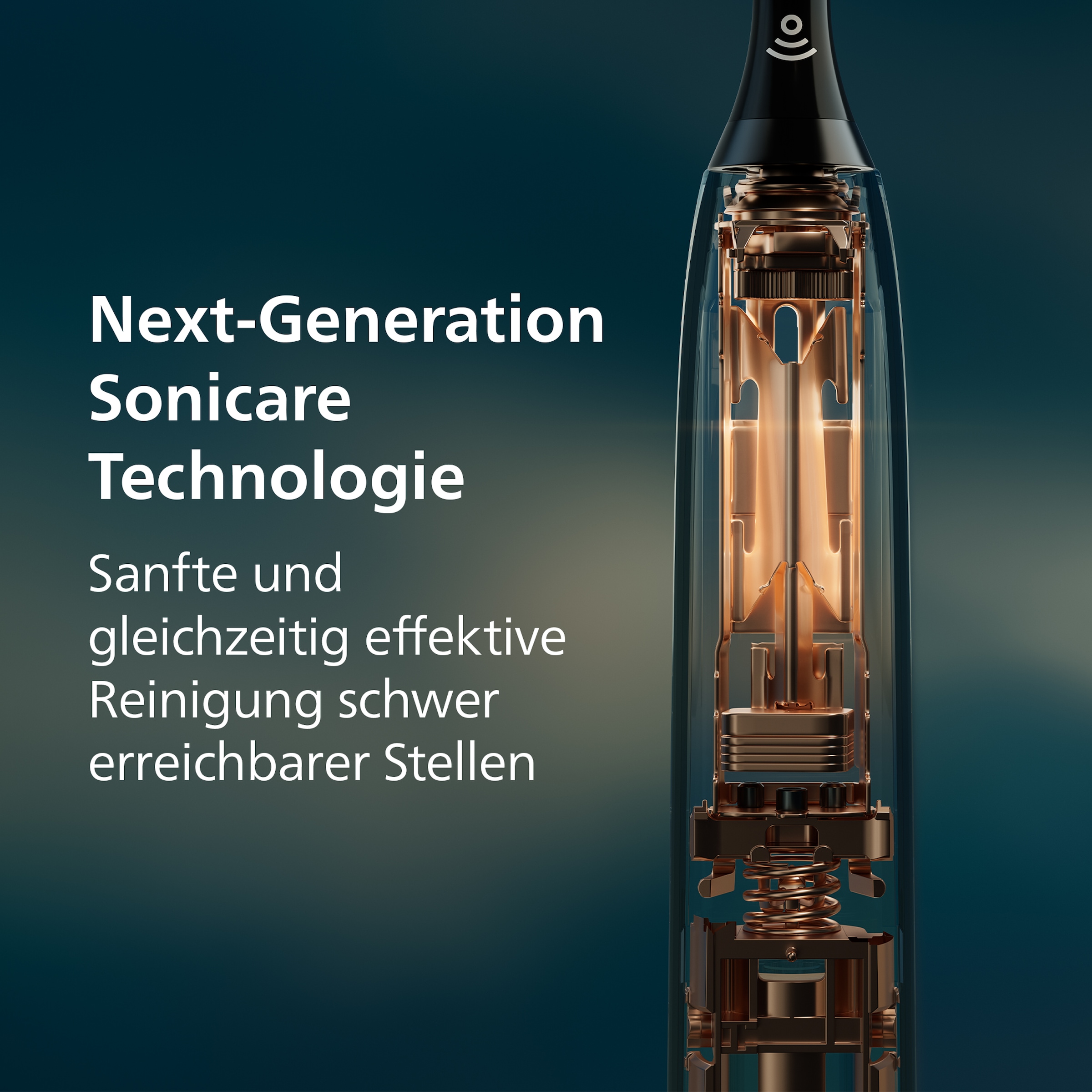 Philips Sonicare Elektrische Zahnbürste »DiamondClean 8000 HX8311/12« 1 Stk. Aufsteckbürsten mit intelligenter Andruckkontrolle und 3 Intensitätsstufen