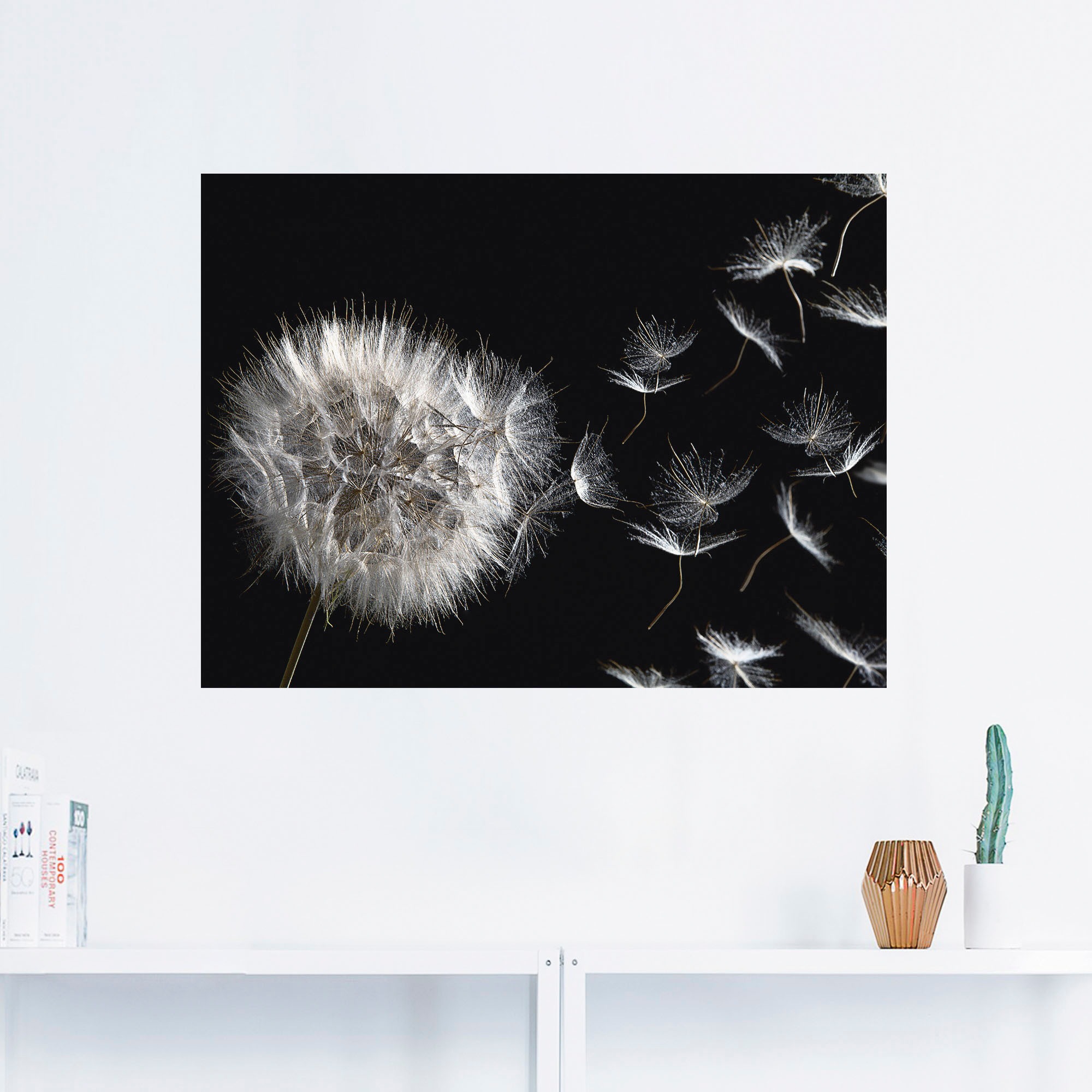 Artland Wandbild »Pusteblume«, Blumenbilder, (1 St.), als Alubild, Outdoorbild, Leinwandbild, Poster, Wandaufkleber