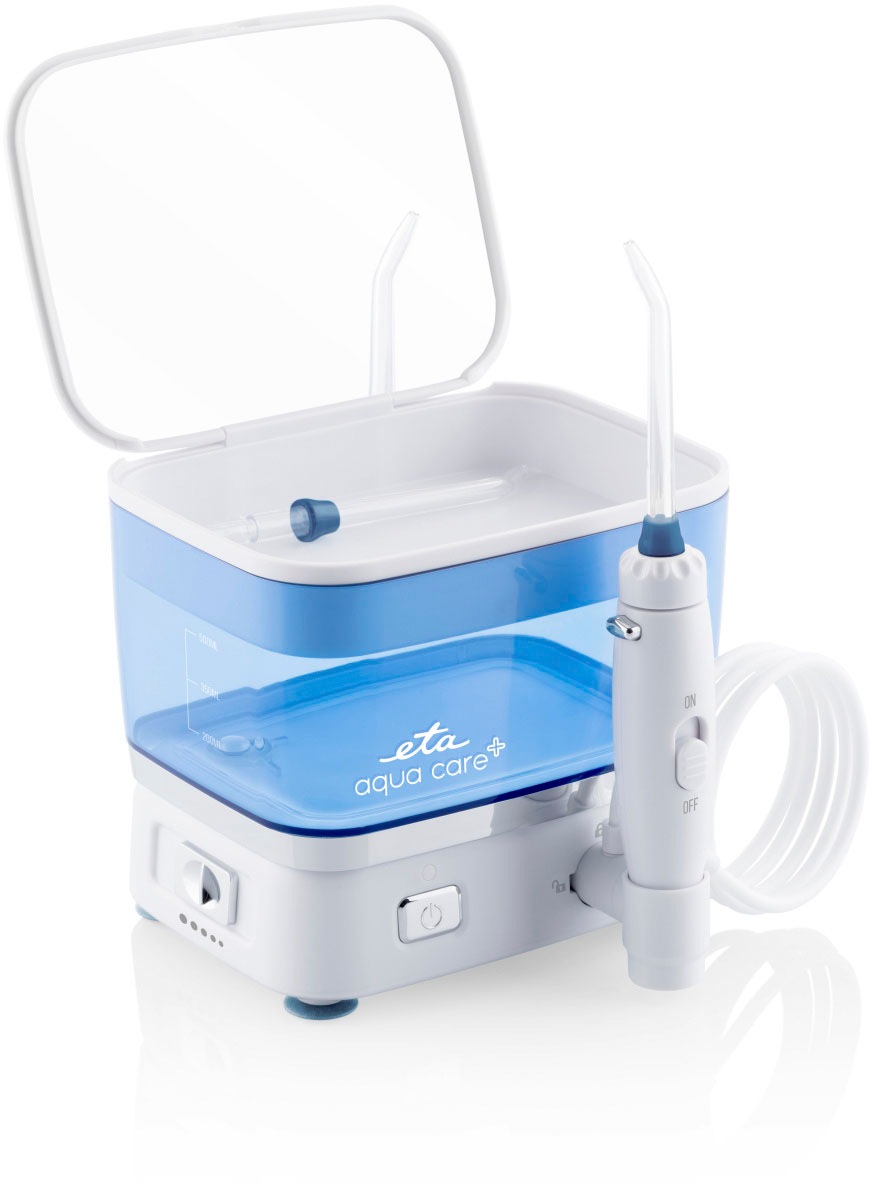 eta Munddusche »aqua care+, ETA170890000«, 3 St. Aufsätze, 500ml Wassertank