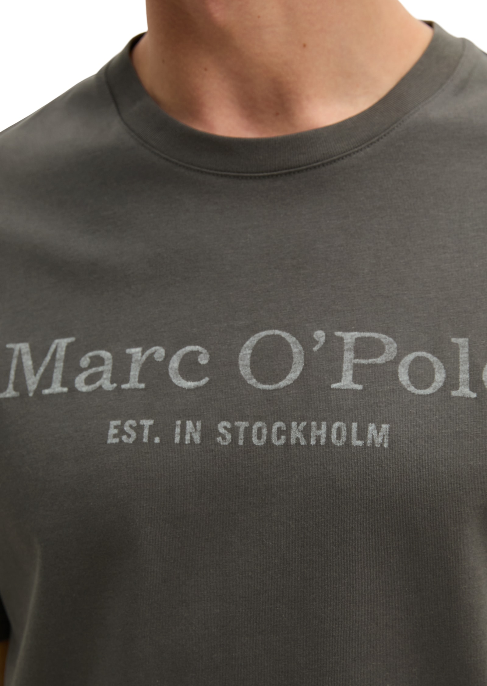 Marc O'Polo T-Shirt klassisches Logo-T-Shirt