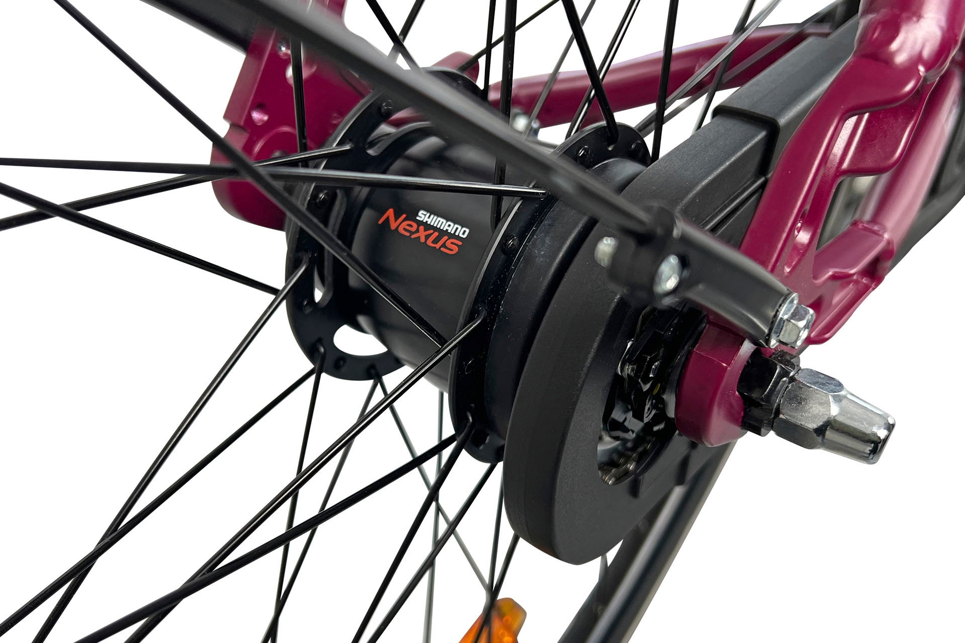 LLobe E-Bike »City E-Bike 28" Millenium 7G«, Frontmotor 250 W