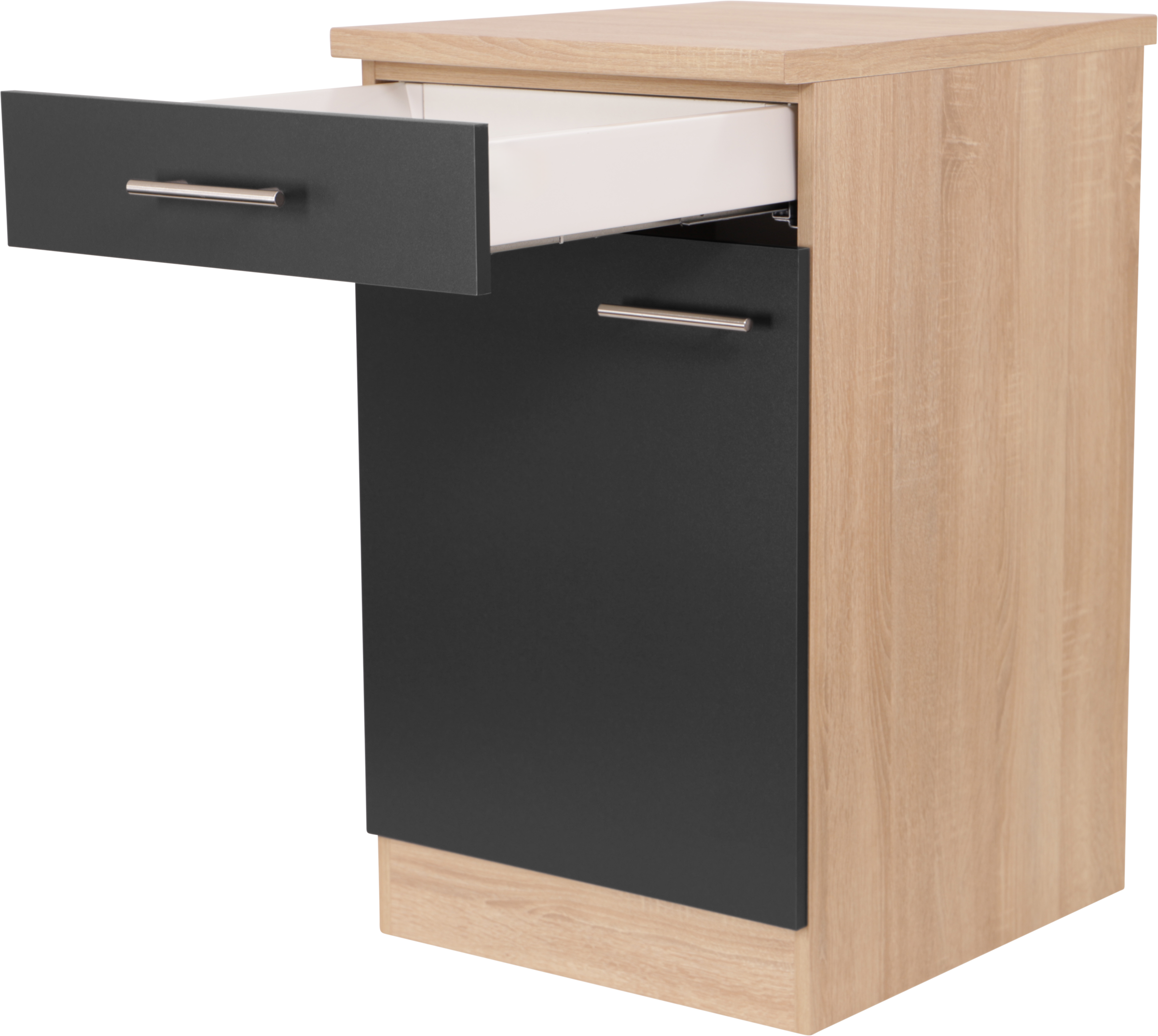 RESPEKTA Unterschrank »Merle« Breite 50 cm, Soft-Close, Griffe aus Metall, 85 cm Arbeitshöhe