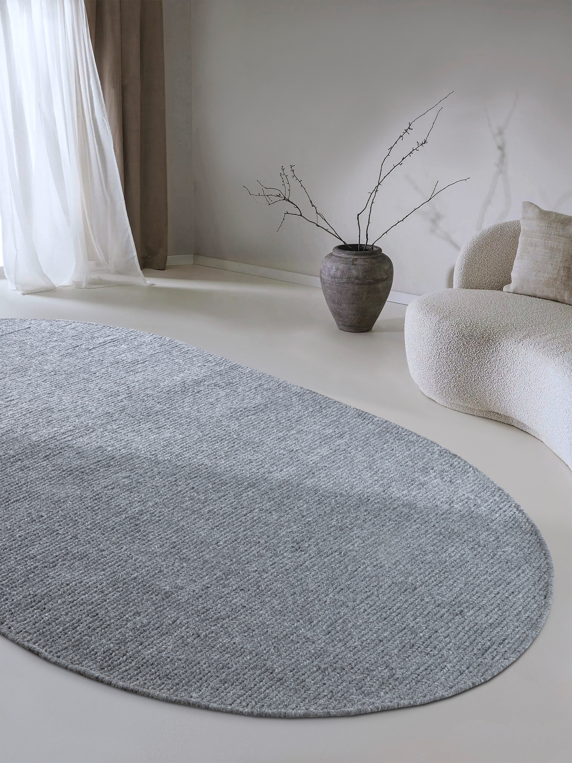 Villeroy & Boch Wollteppich »Francois«, rechteckig, 7 mm Höhe, in rund, oval, Läufer, handgewebt, Wolle, Wohnzimmer, Schlafzimmer