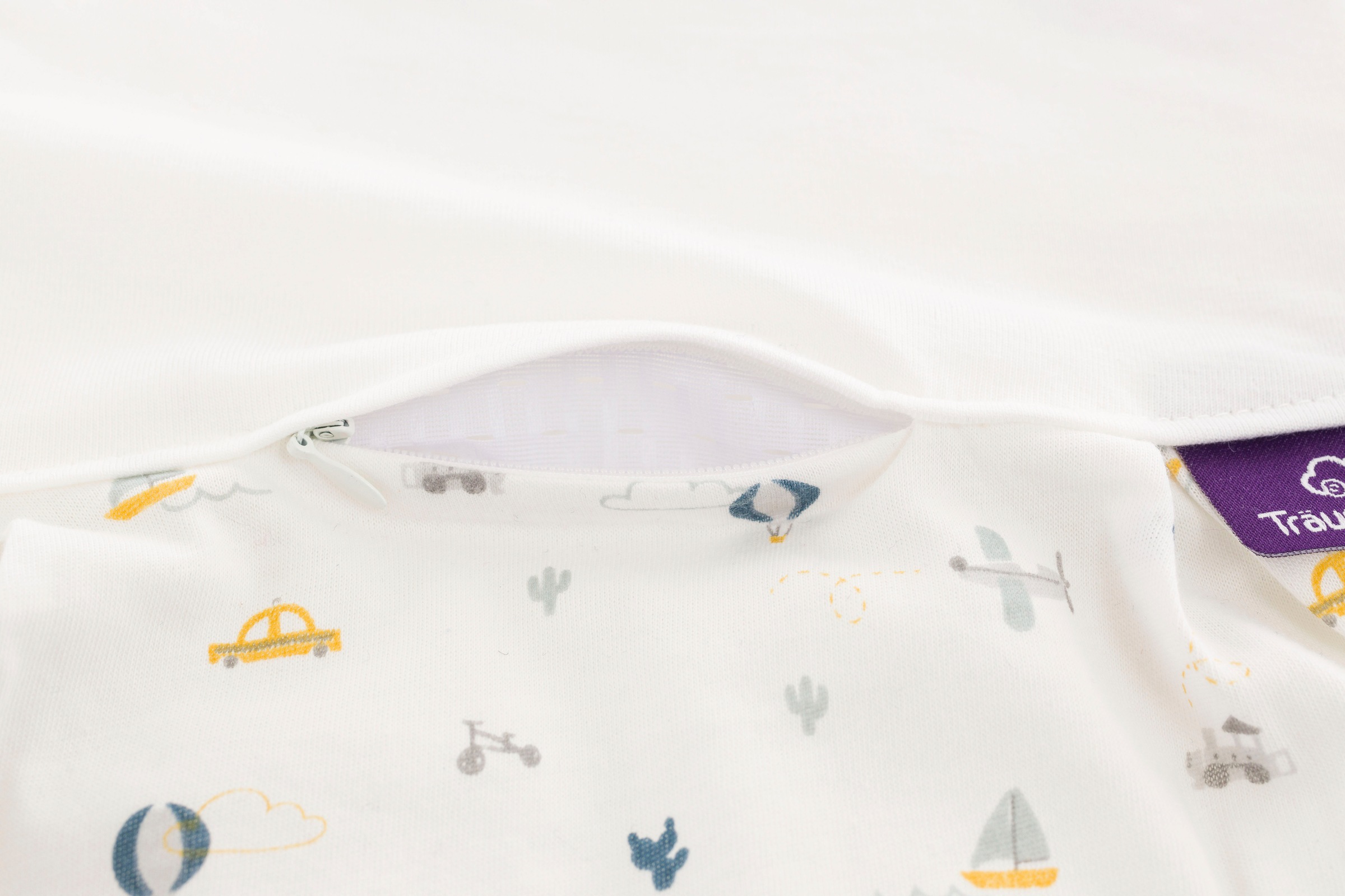 Träumeland Babyschlafsack »3tlg. Set LIEBMICH, Design BrummBrumm«, (3 tlg.)