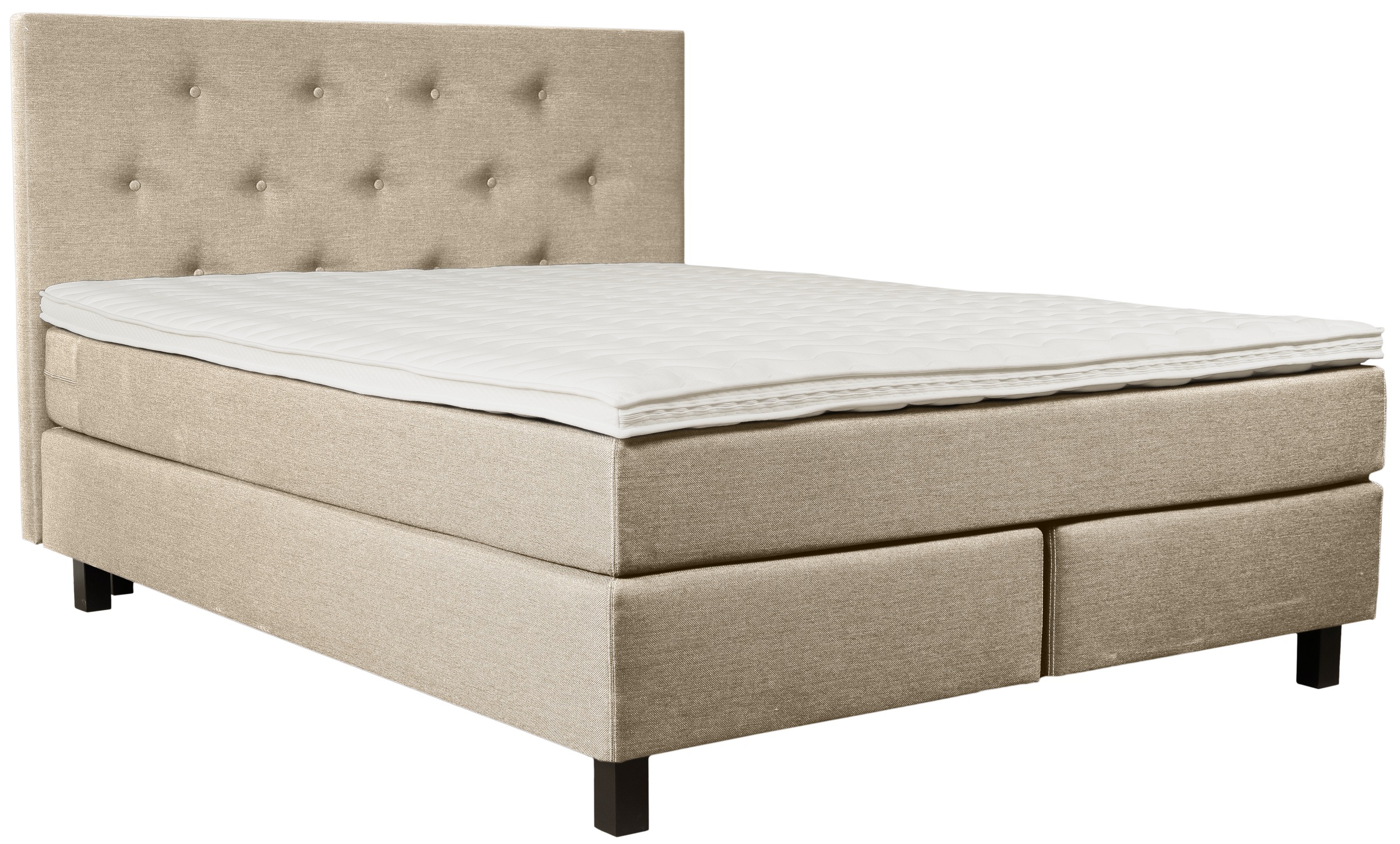 Home affaire Boxspringbett »Alenika« mit LED - Beleuchtung, mit Taschen-Fed günstig online kaufen