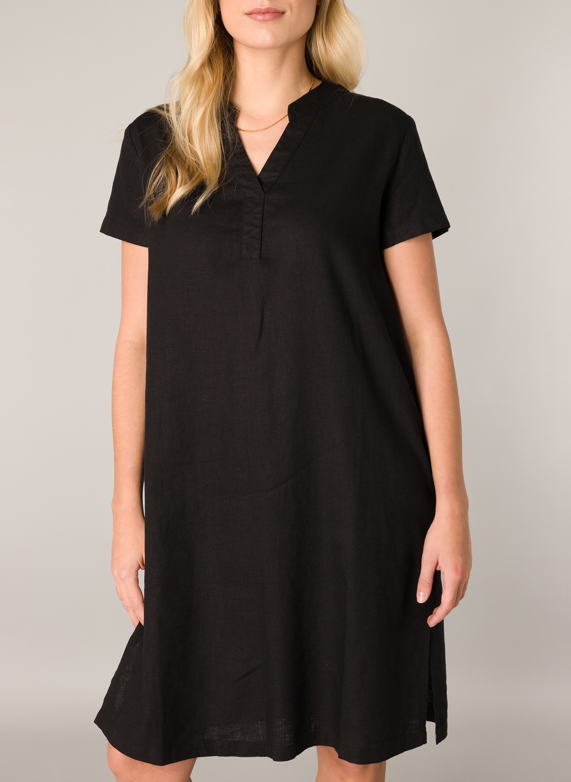 Base Level Tunikakleid »Yacin« Sommerkleid Mit Leinen