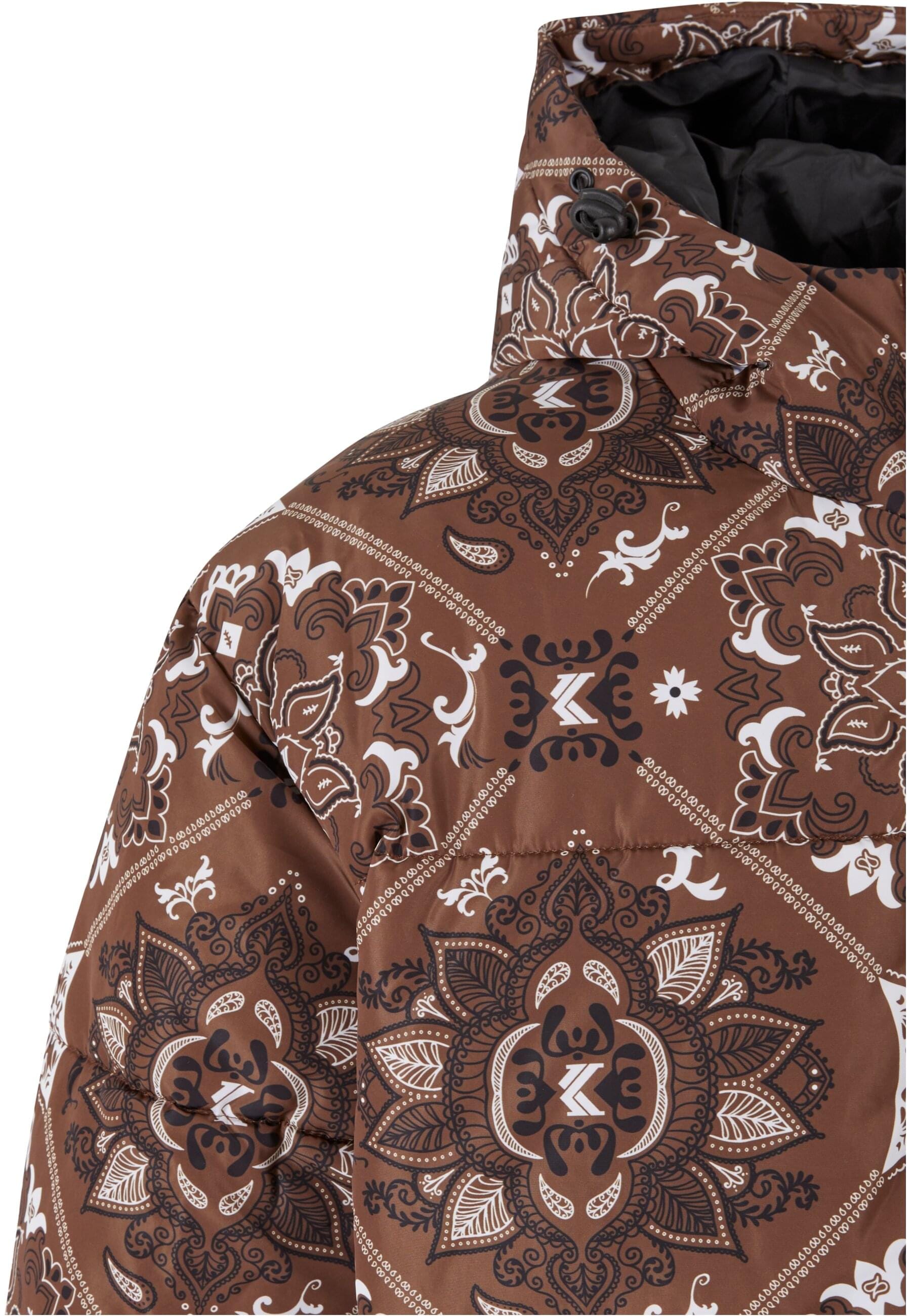 Karl Kani Winterjacke »Karl Kani Herren KM233-037-2 KK OG Paisley Puffer Jacket« 1 Stk. tlg. mitKapuze