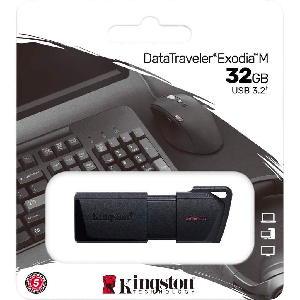 Kingston USB-Stick »DataTraveler Exodia M«, (USB 3.2)