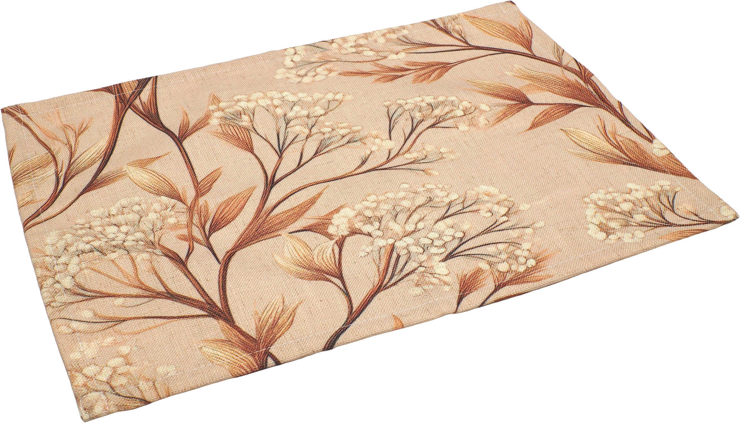 Creativ home Platzset »Tischset aus Stoff« mit schönem Blumenmotiv