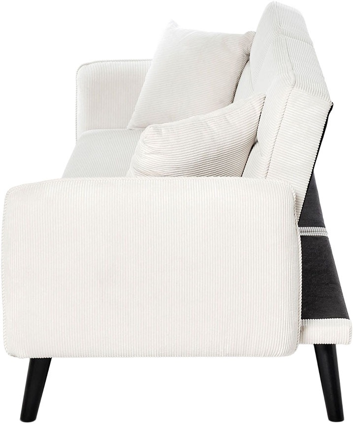 Jahnke Schlafsofa »CHILLAX LINE« mit Relax-und Schlaffunktion, inkl. Kissen, Breite 191 cm