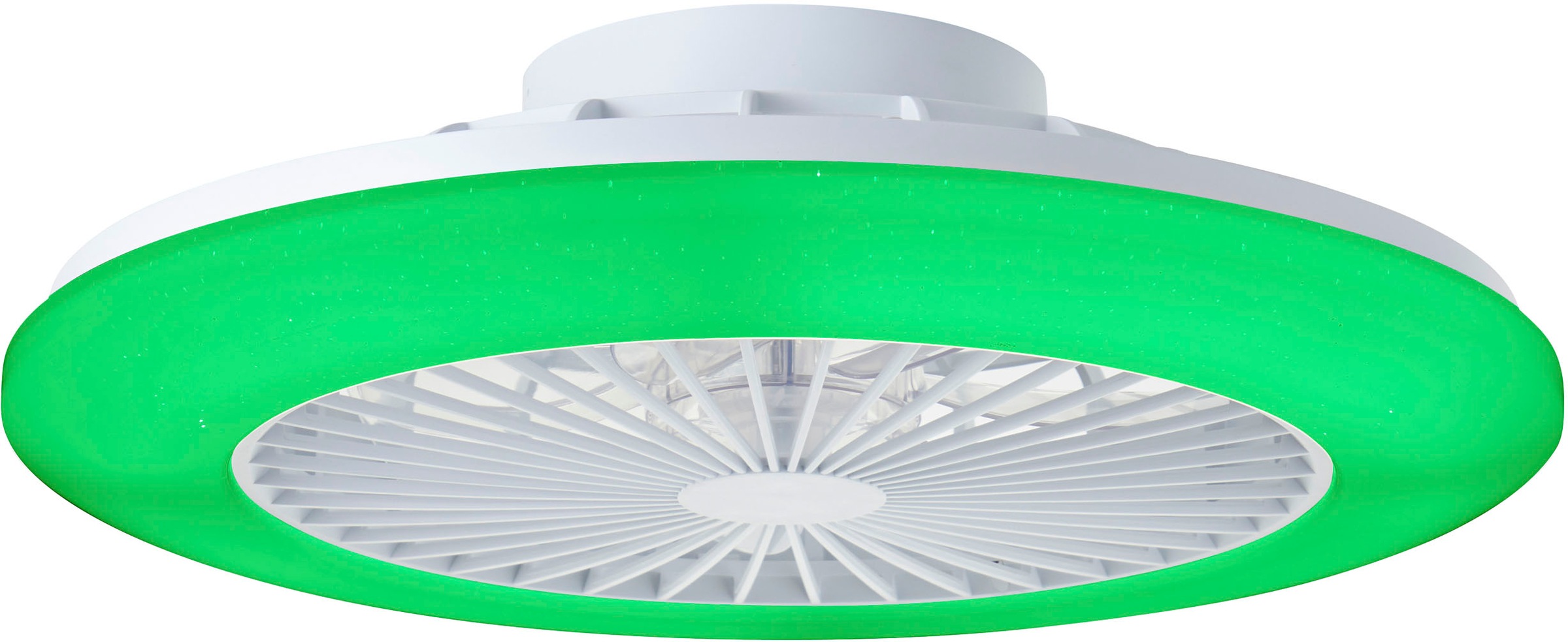 Brilliant LED Deckenleuchte »Salerno«, LED Leuchte, Ventilator, digitales RGB, 49 cm, 4700 lm, 3000-6500 K