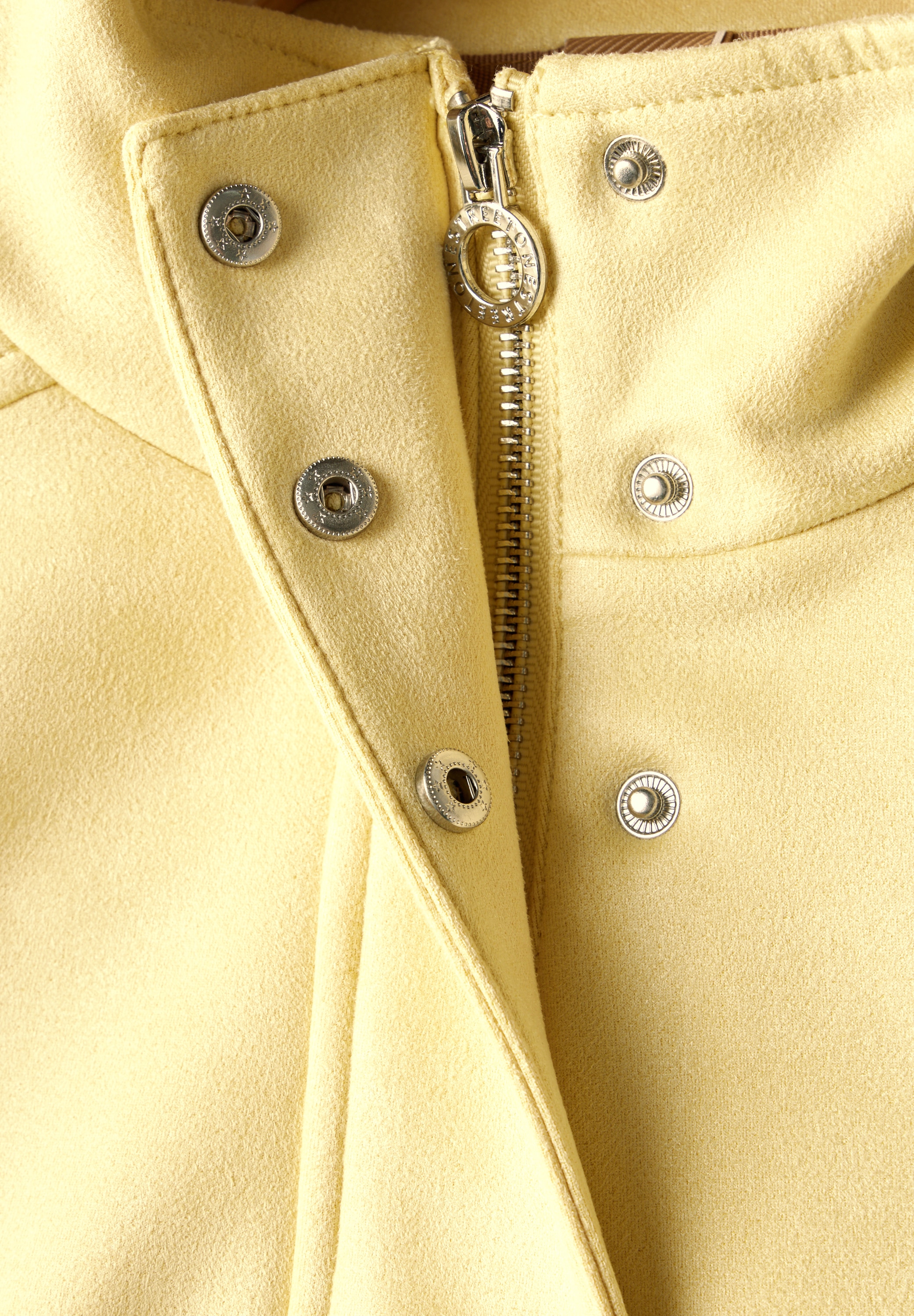 STREET ONE Kurzblazer, Kurze Jacke aus Velours